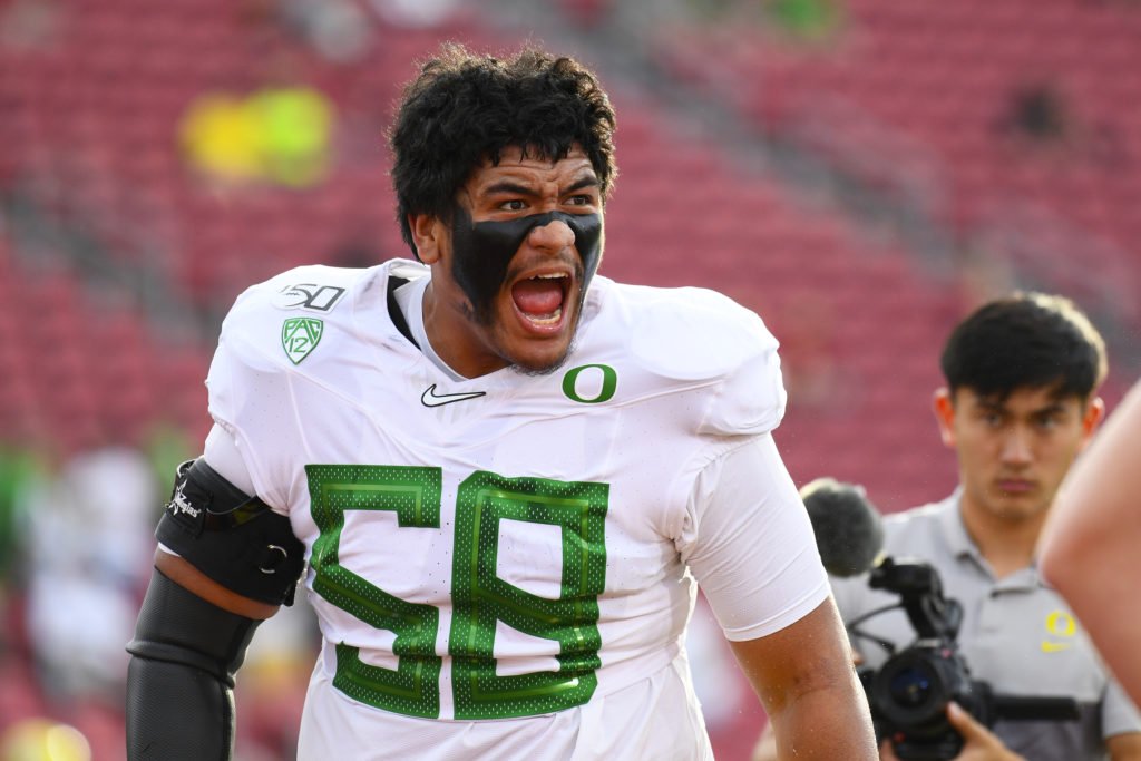 2021 NFL draft: Detroit Lions select Oregon OT Penei Sewell with seventh  overall pick - mlive.com
