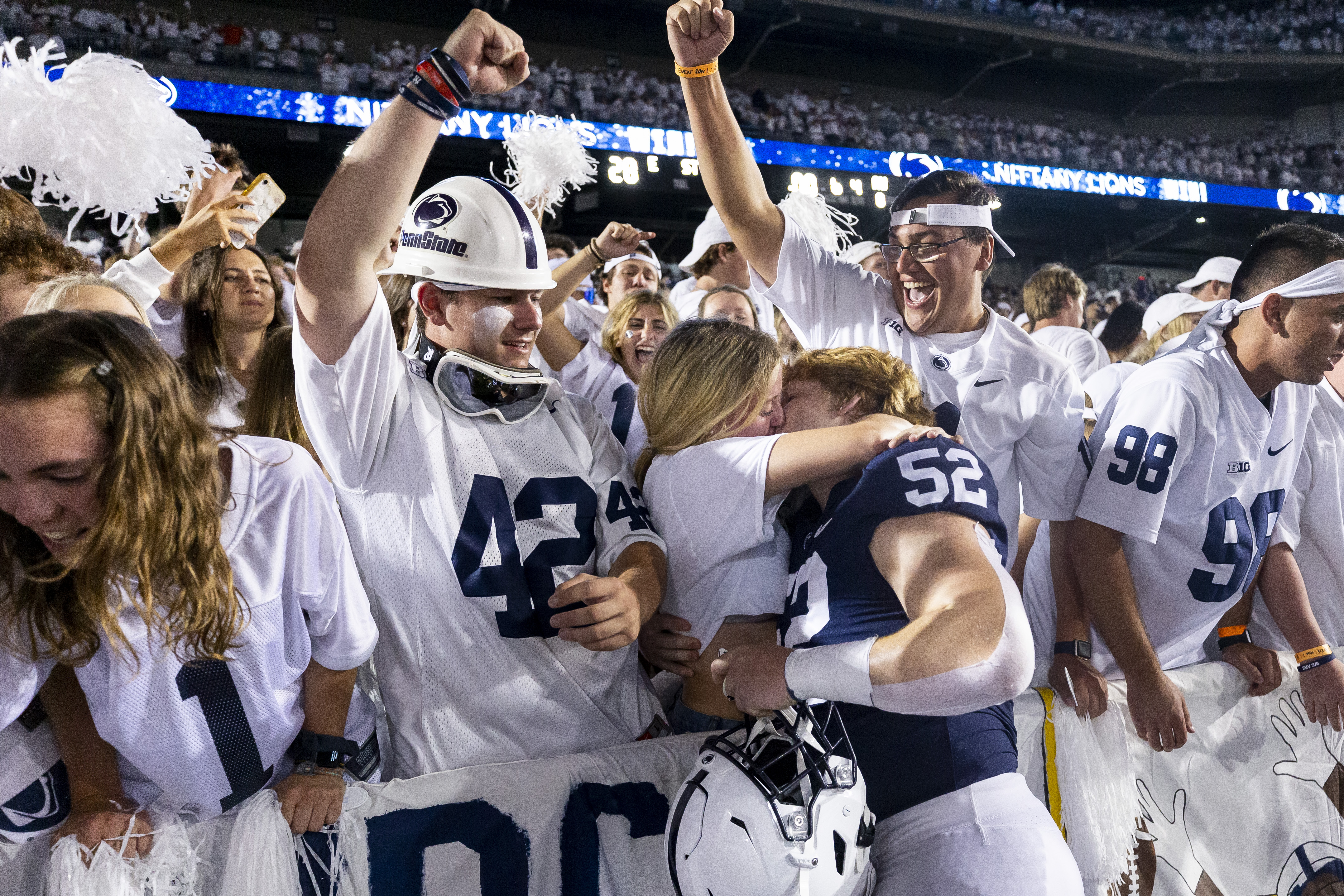 Penn State faces in the crowd from Whiteout win over Auburn 