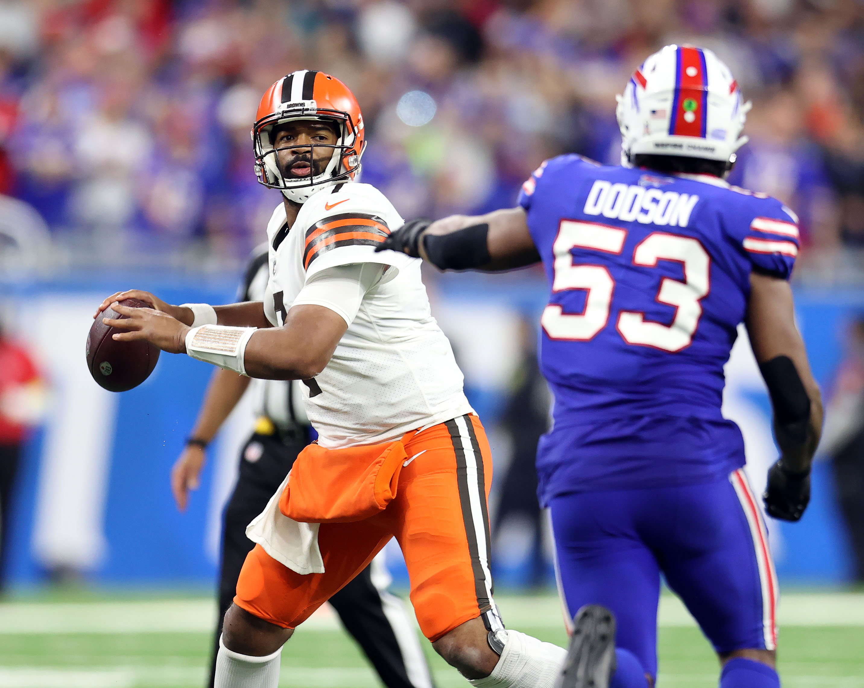 Jacoby Brissett goes out with a win, as his Browns shock Tom Brady,  Buccaneers - The Boston Globe