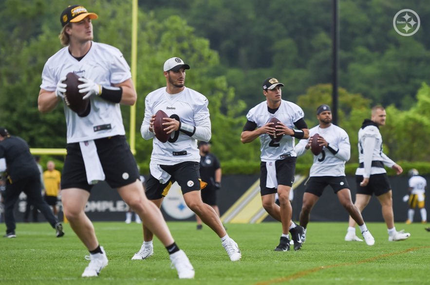 Steelers QB competition: Mitch Trubisky, Kenny Pickett, Mason Rudolph reps,  performance in preseason Week 1 - DraftKings Network