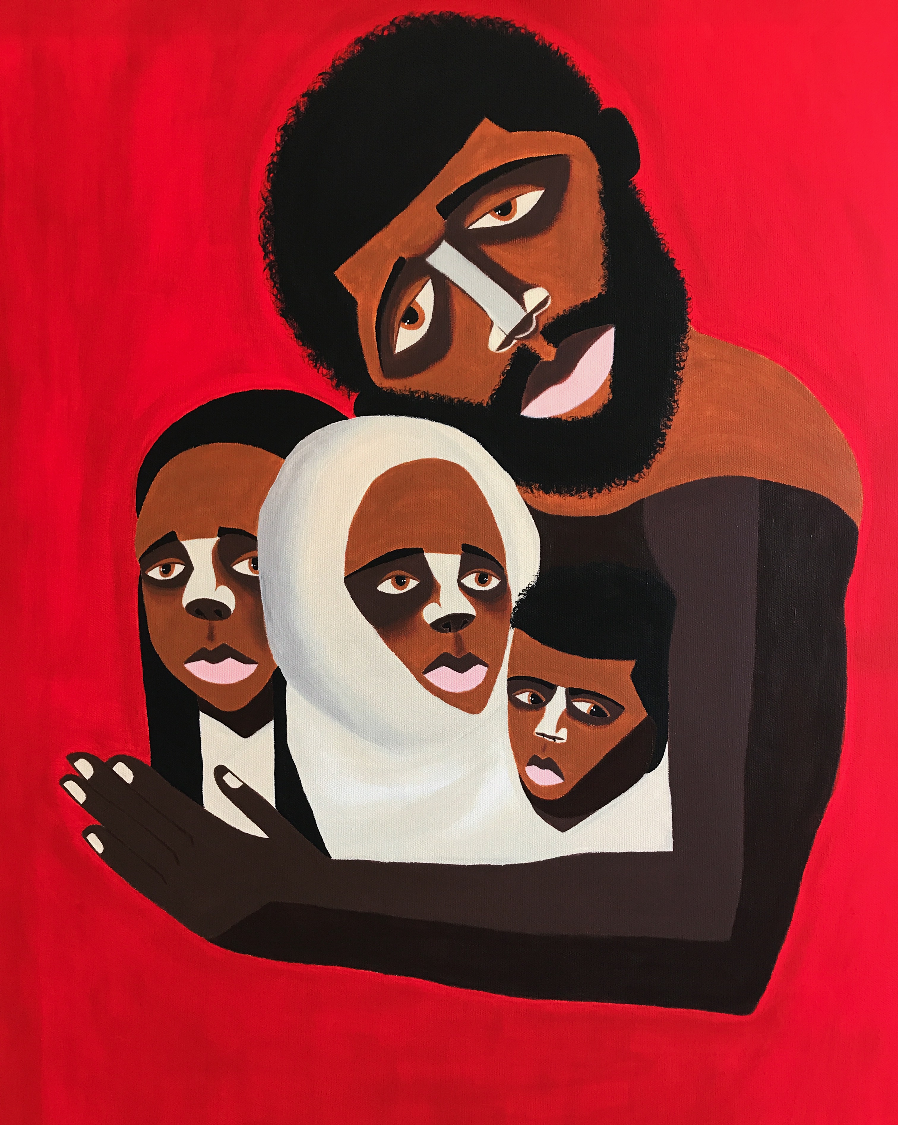 "Black Family: The Myth of the Missing Black Father," 2019, by Antwoine Washington, will be part of the upcoming "New Histories, New Futures'' show at the Transformer Station gallery in Ohio City.