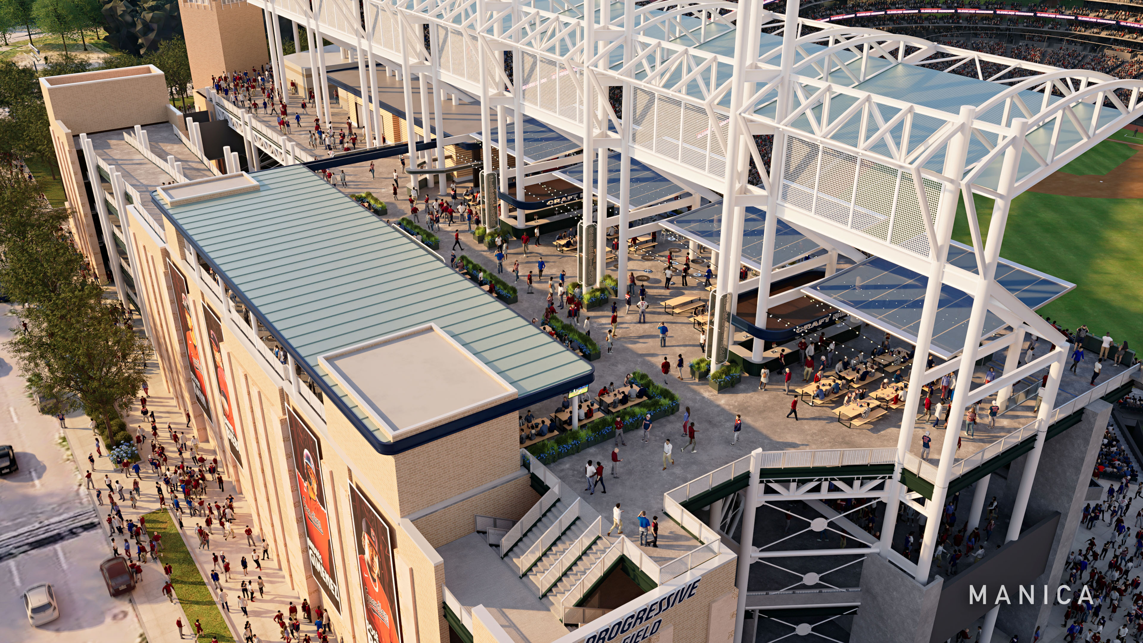 Beer garden, grab-and-go concessions, Dugout Club coming soon to