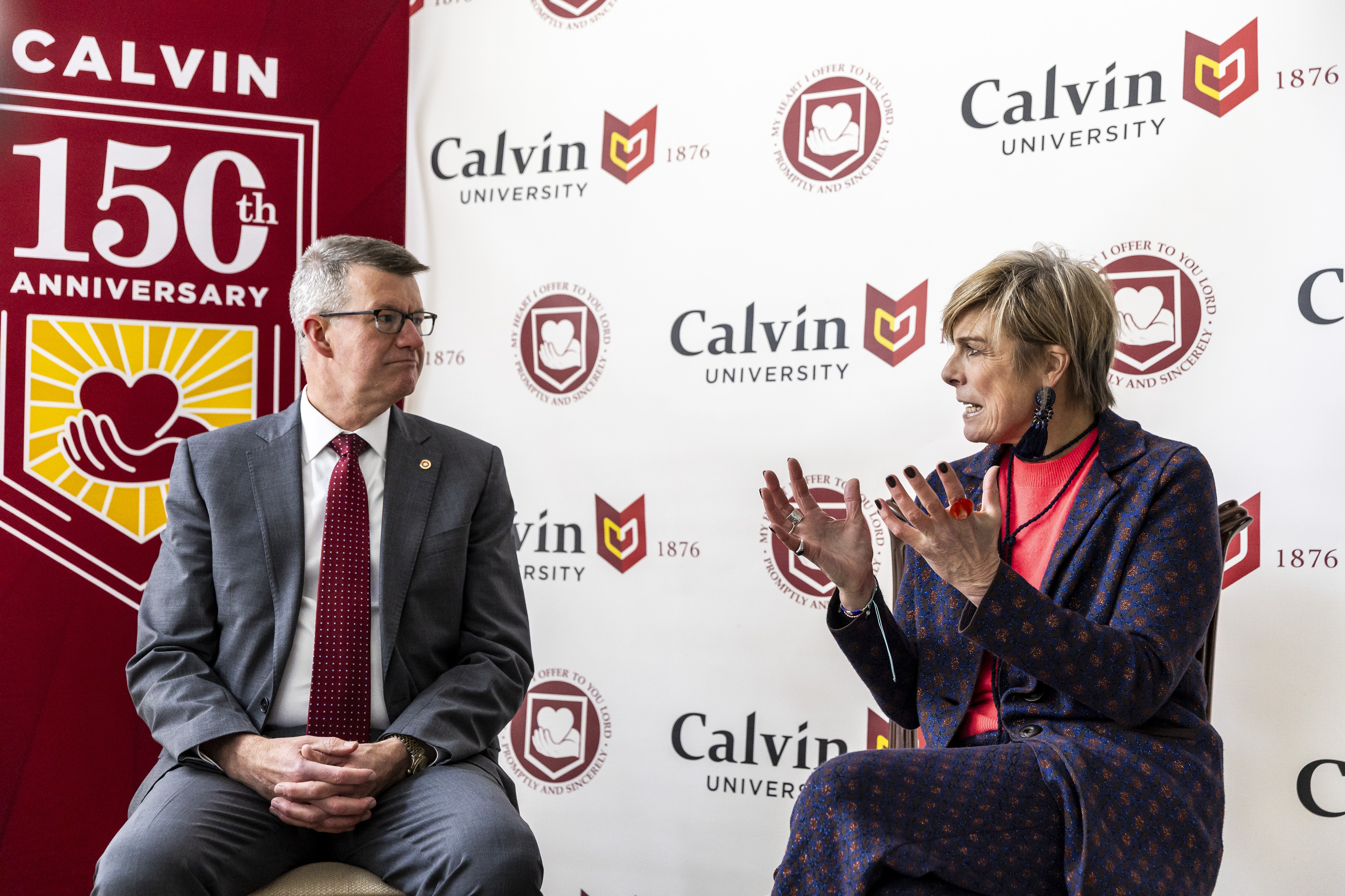 Princess Laurentien of the Netherlands visits Calvin University - mlive.com