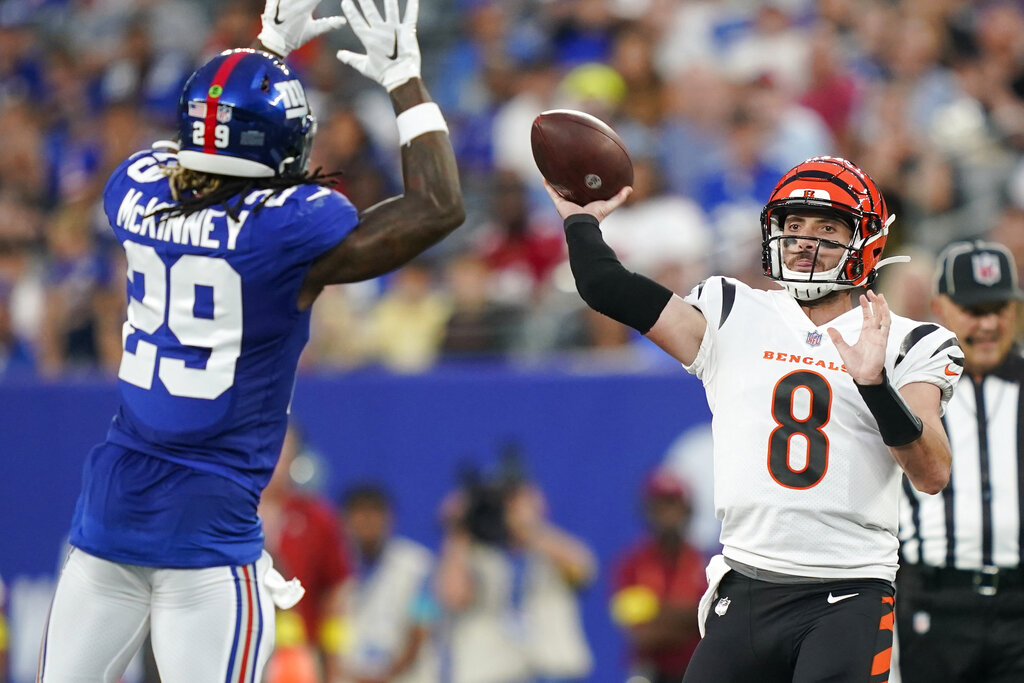 Cleveland Browns wide receiver Paul Hubbard during a preseason NFL