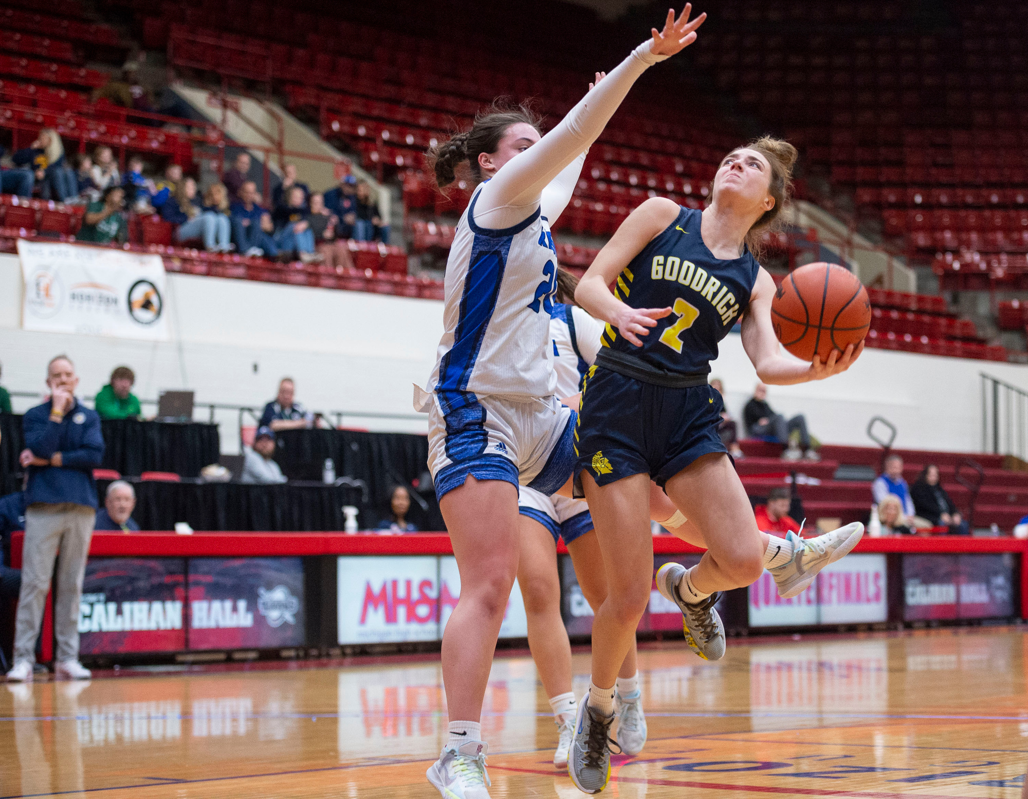 Goodrich vs. Warren Regina girls high school basketball