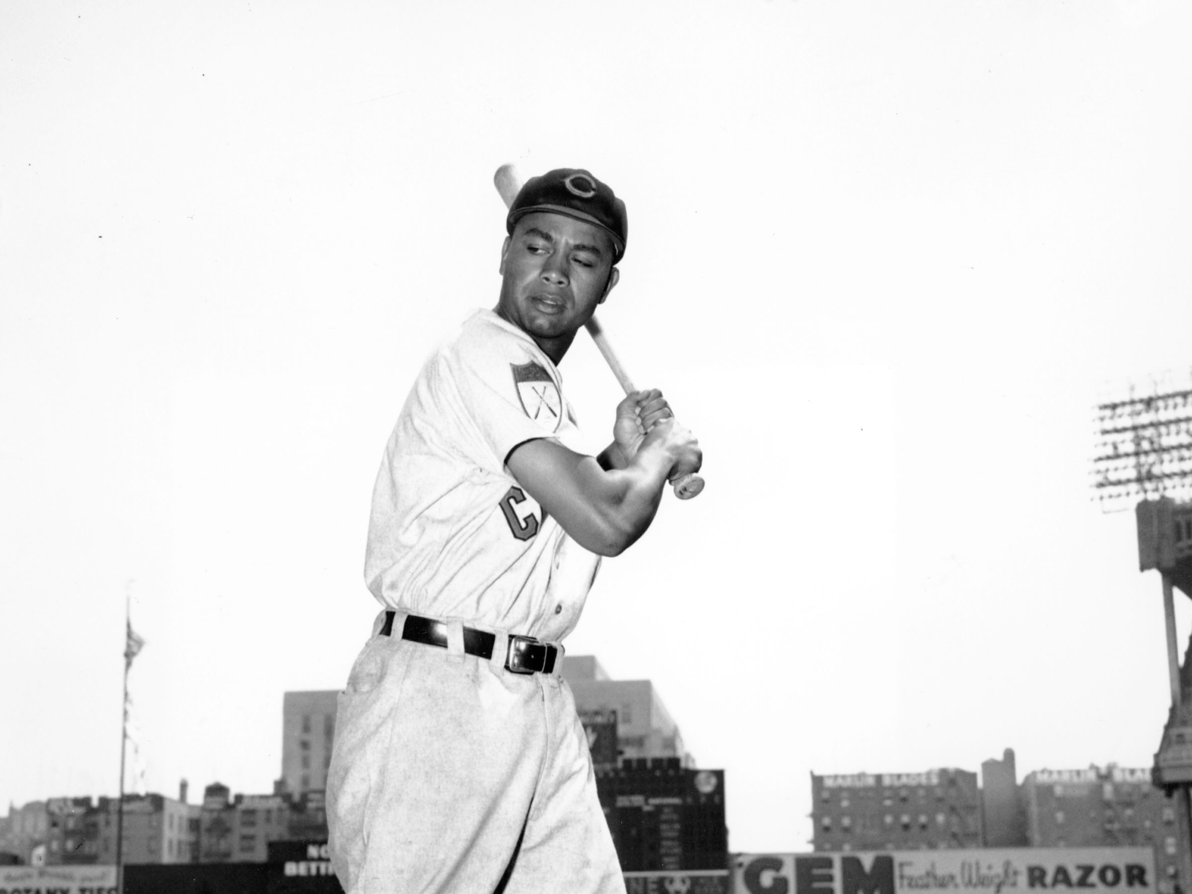 Larry Doby, Hall of Fame, Cleveland Indians, 1947