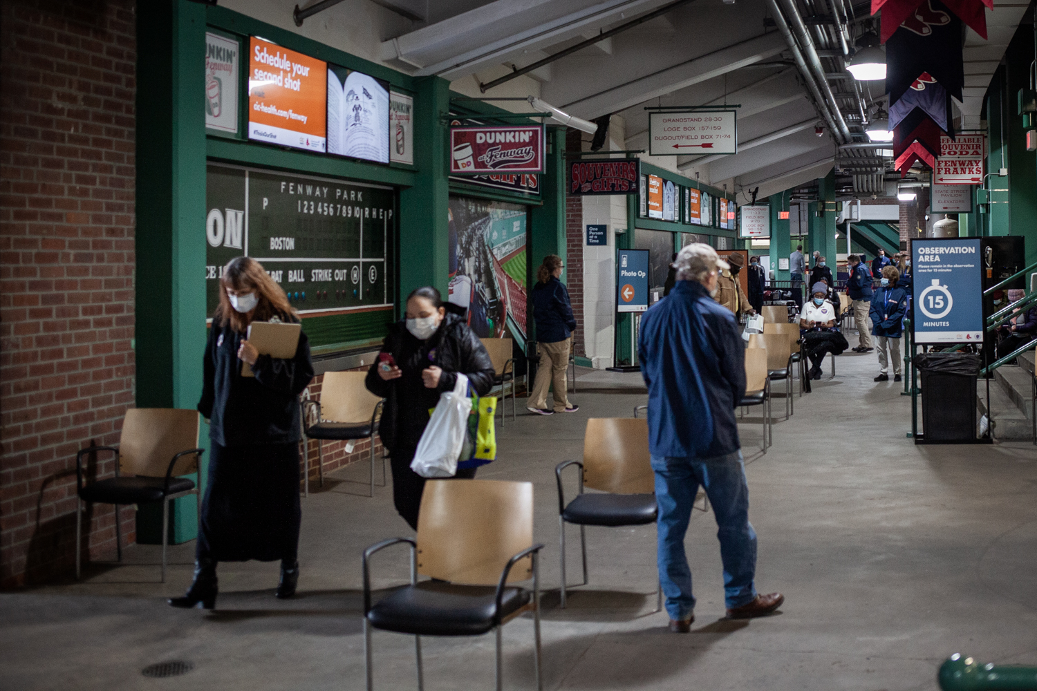 Fenway Park reopens Thursday as a COVID vaccination site welcoming walk-ins  as well as individuals with appointments 