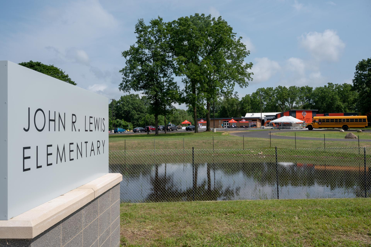 Renovated John R. Lewis Elementary replaces Lincoln Elementary in