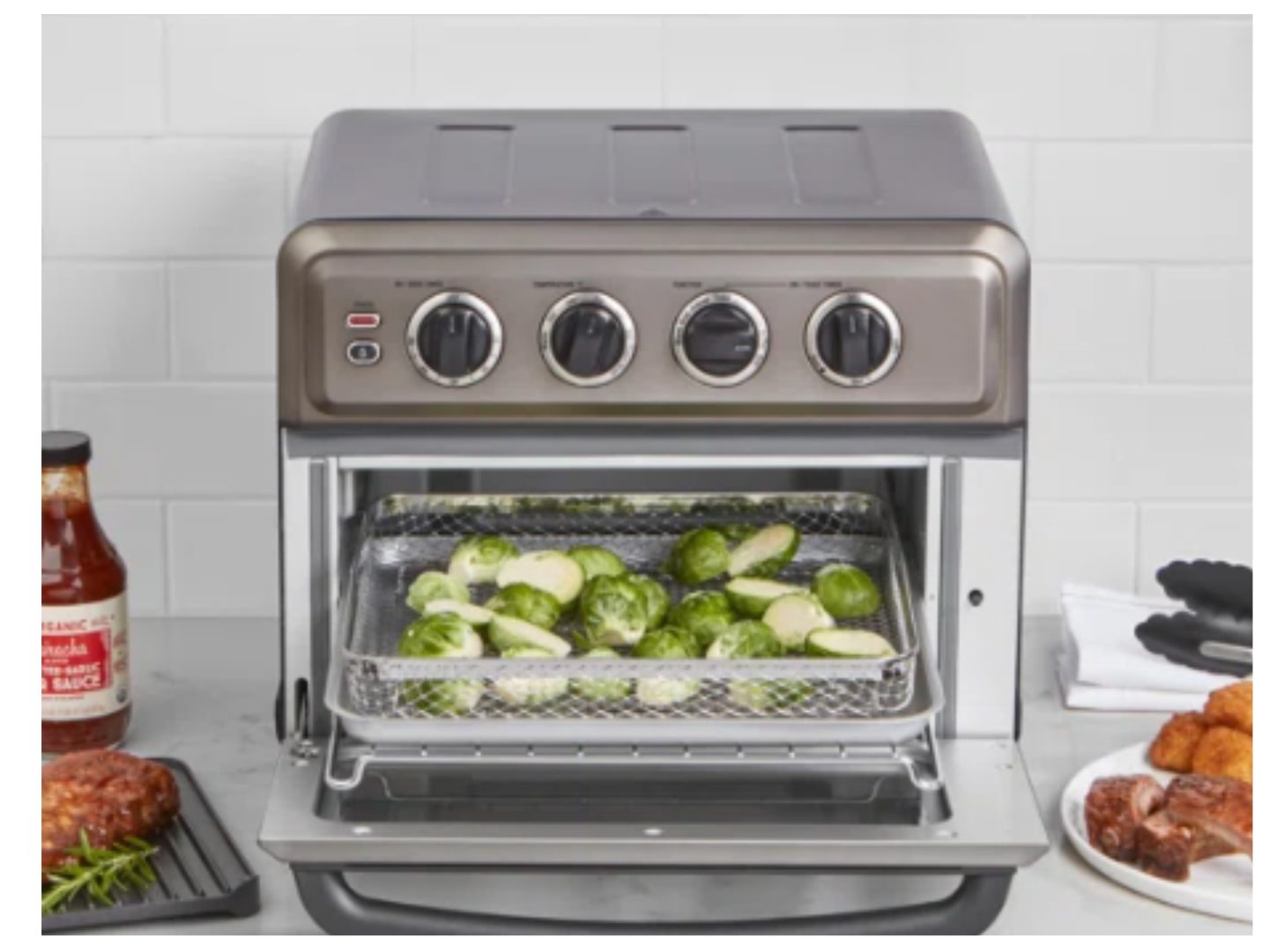Oster French Door vs Cuisinart TOA-60 Air Fryer Toaster Oven