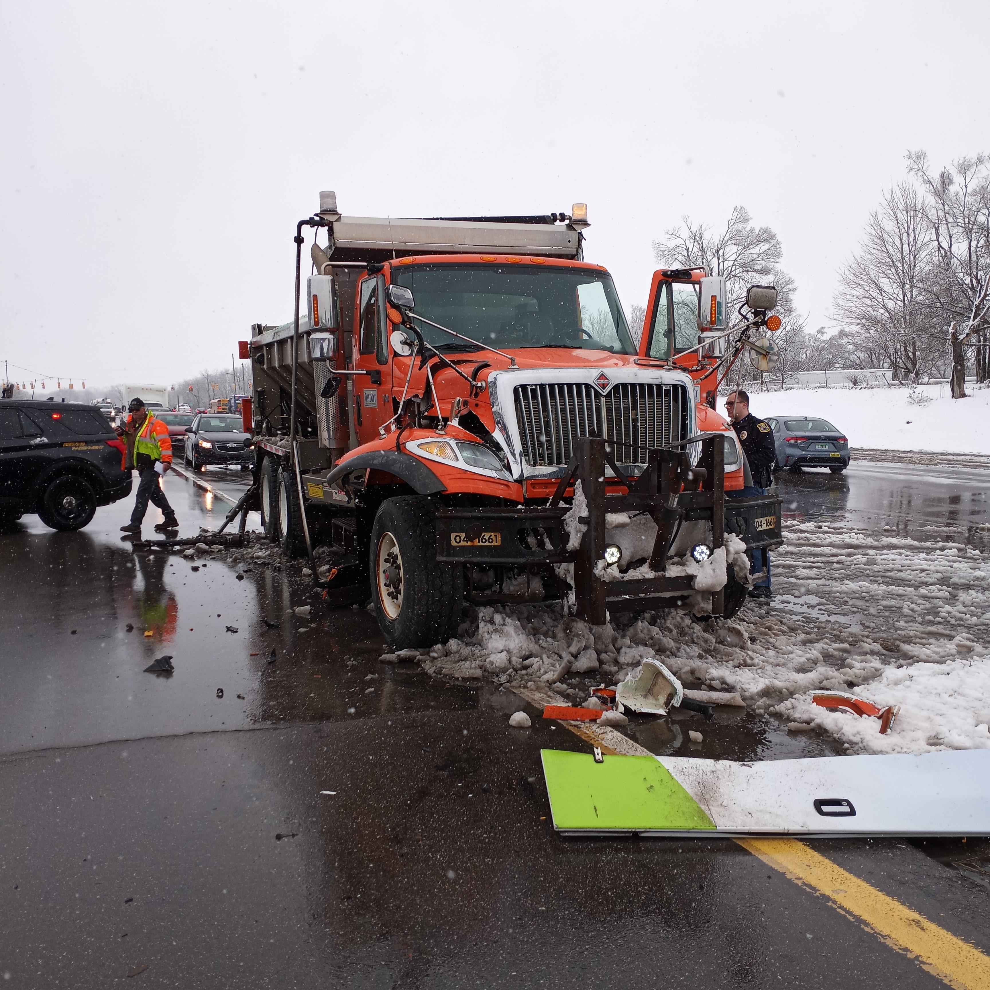 Crash involving ambulance and plow truck in Kalamazoo County - mlive.com