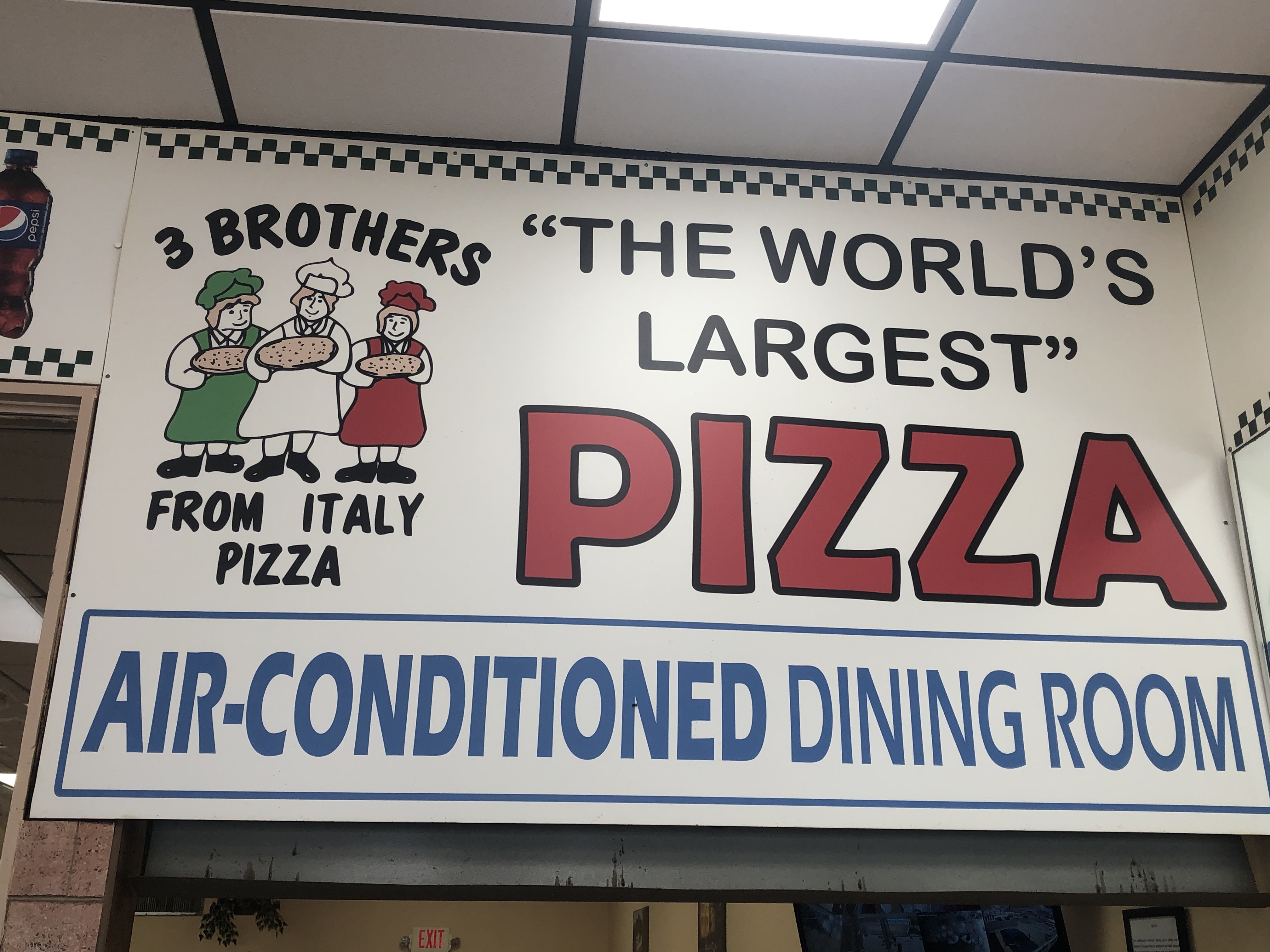 Pizza & Wings Banner Sign Brick Oven New York Chicago Italian Spicy 