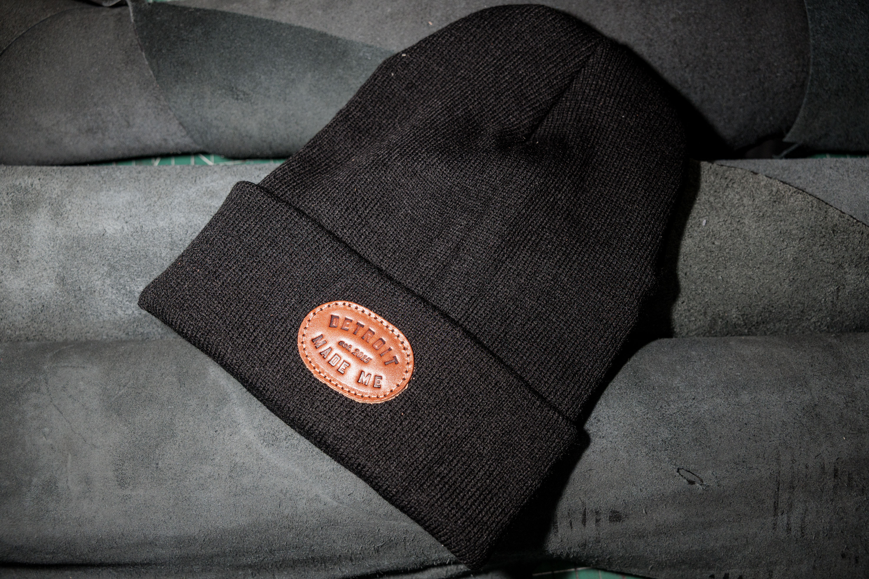 The Kercheval Knit Beanie at Pingree Detroit, 15707 Livernois in Detroit on Monday, Oct. 6 2025.