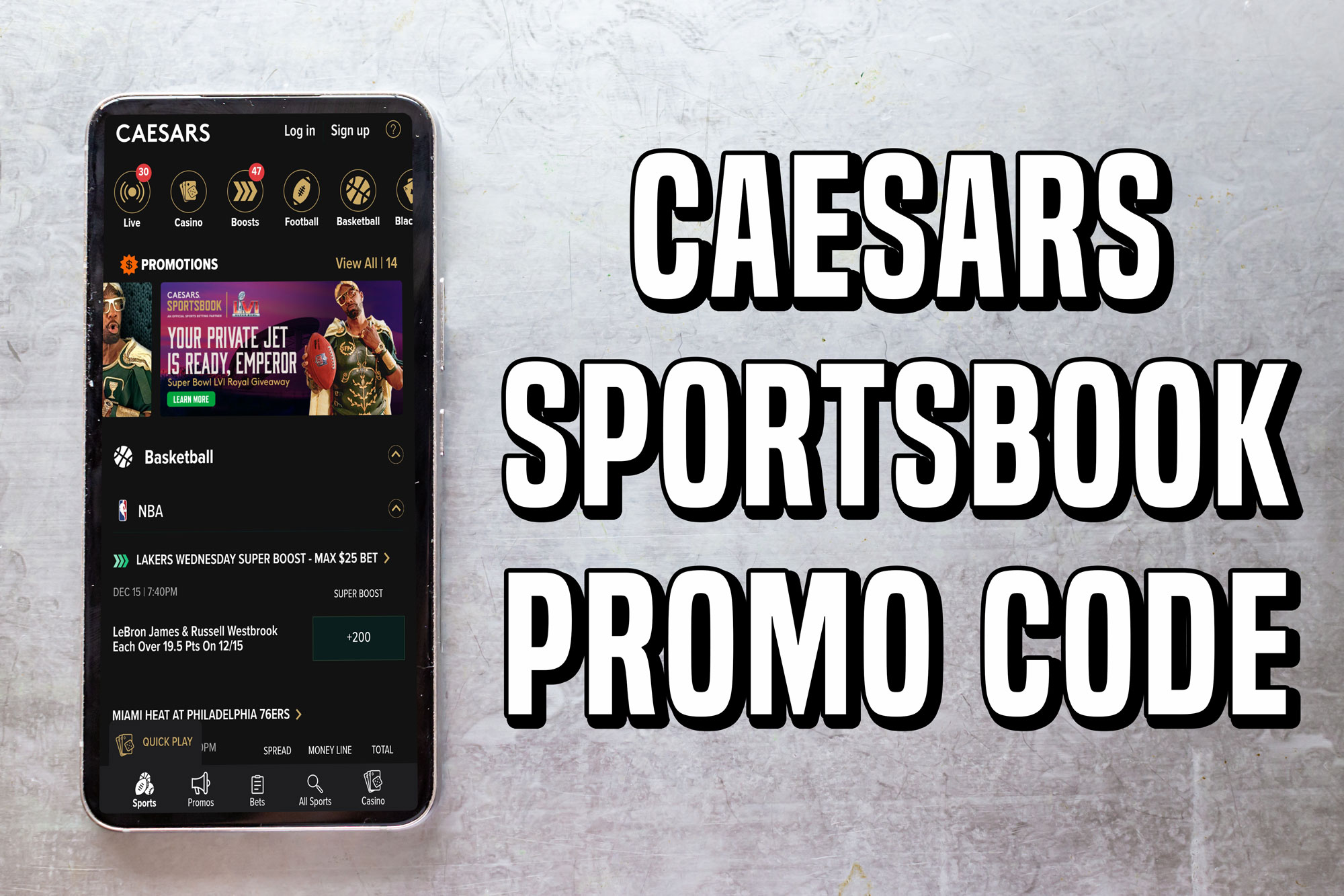 Caesars promo code for Ravens vs. Bengals: Up to $1,250 back if first bet  loses 