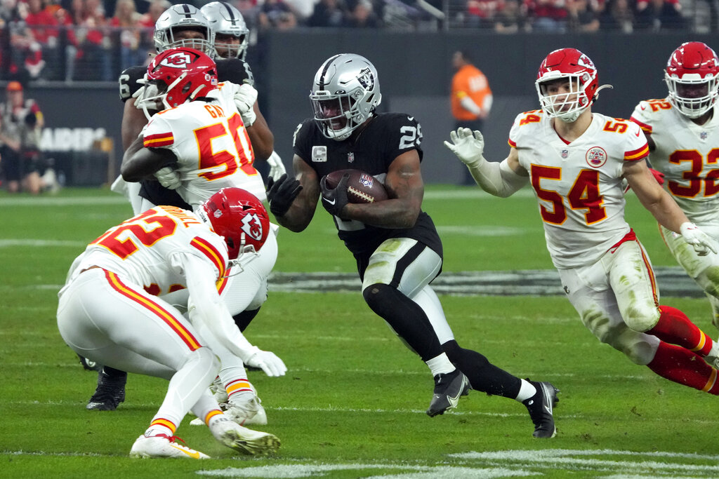 Raiders news: Josh Jacobs has a decision to make - Silver And Black Pride