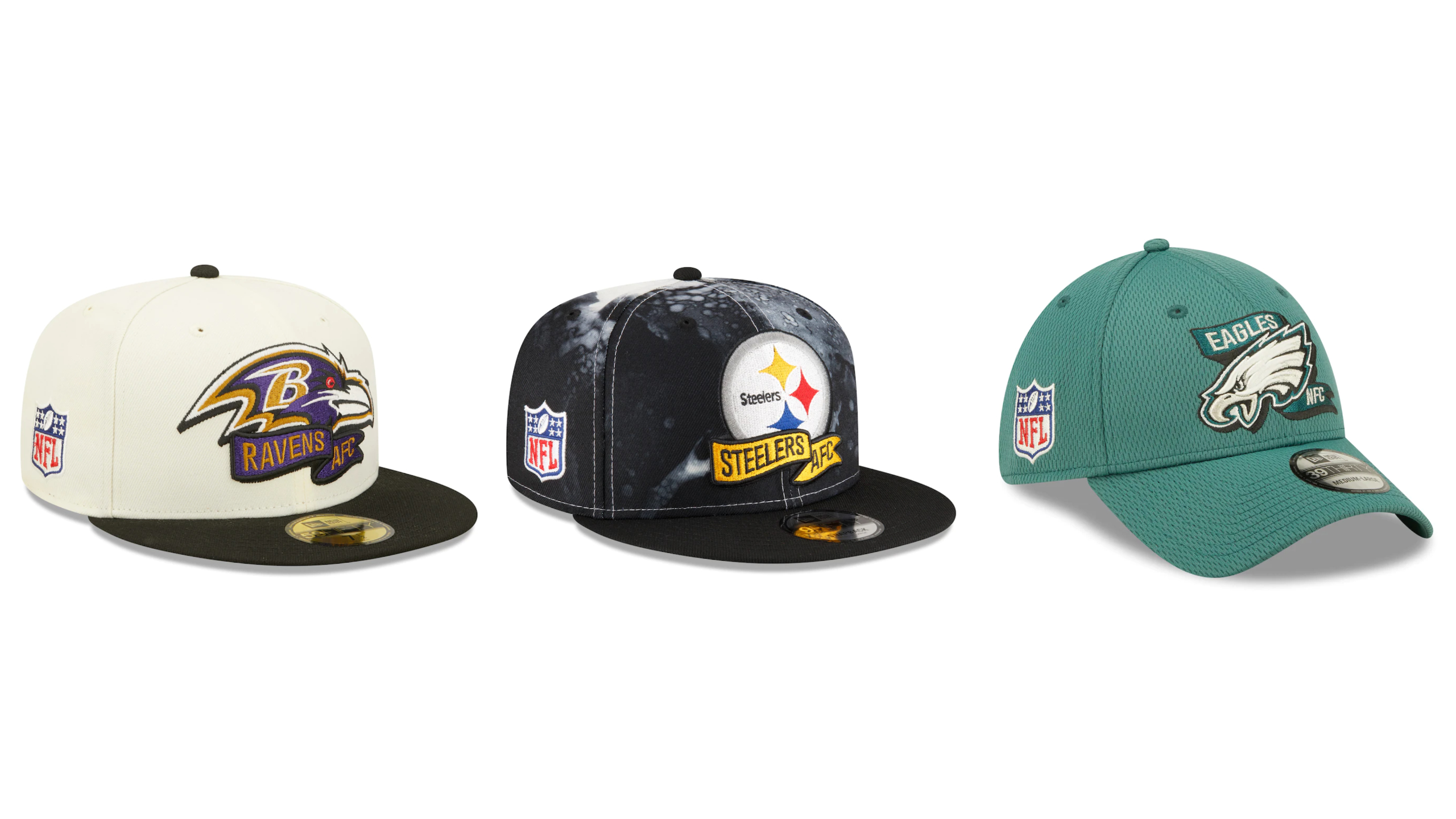 nfl sideline hats by year