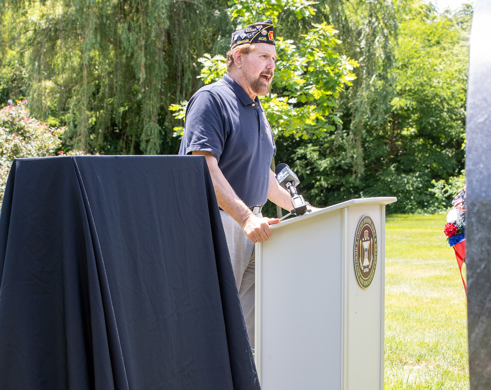 WWII 8th Armored Division monument dedication at Army Heritage