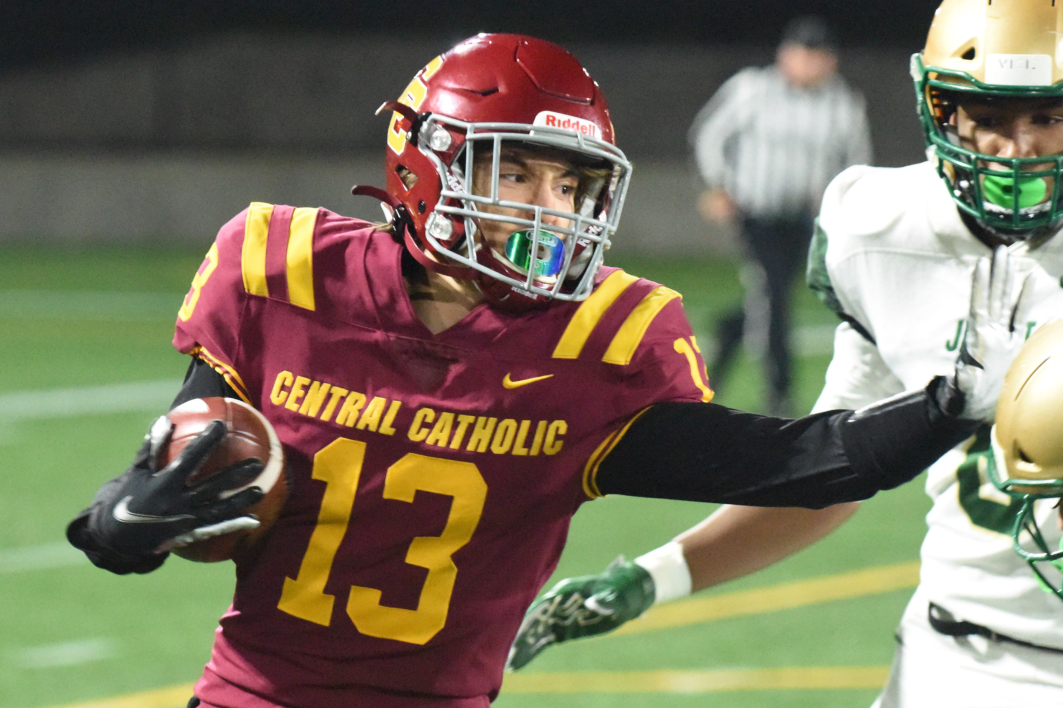 central catholic holds off jesuit comeback advances to 6a title game oregonlive com