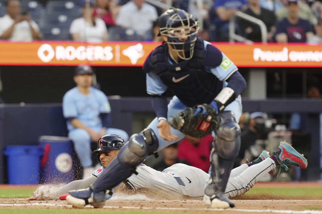 Christopher Rocchio Cleveland Guardians vs. Toronto Blue Jays, June 14, 2024 - cleveland.com