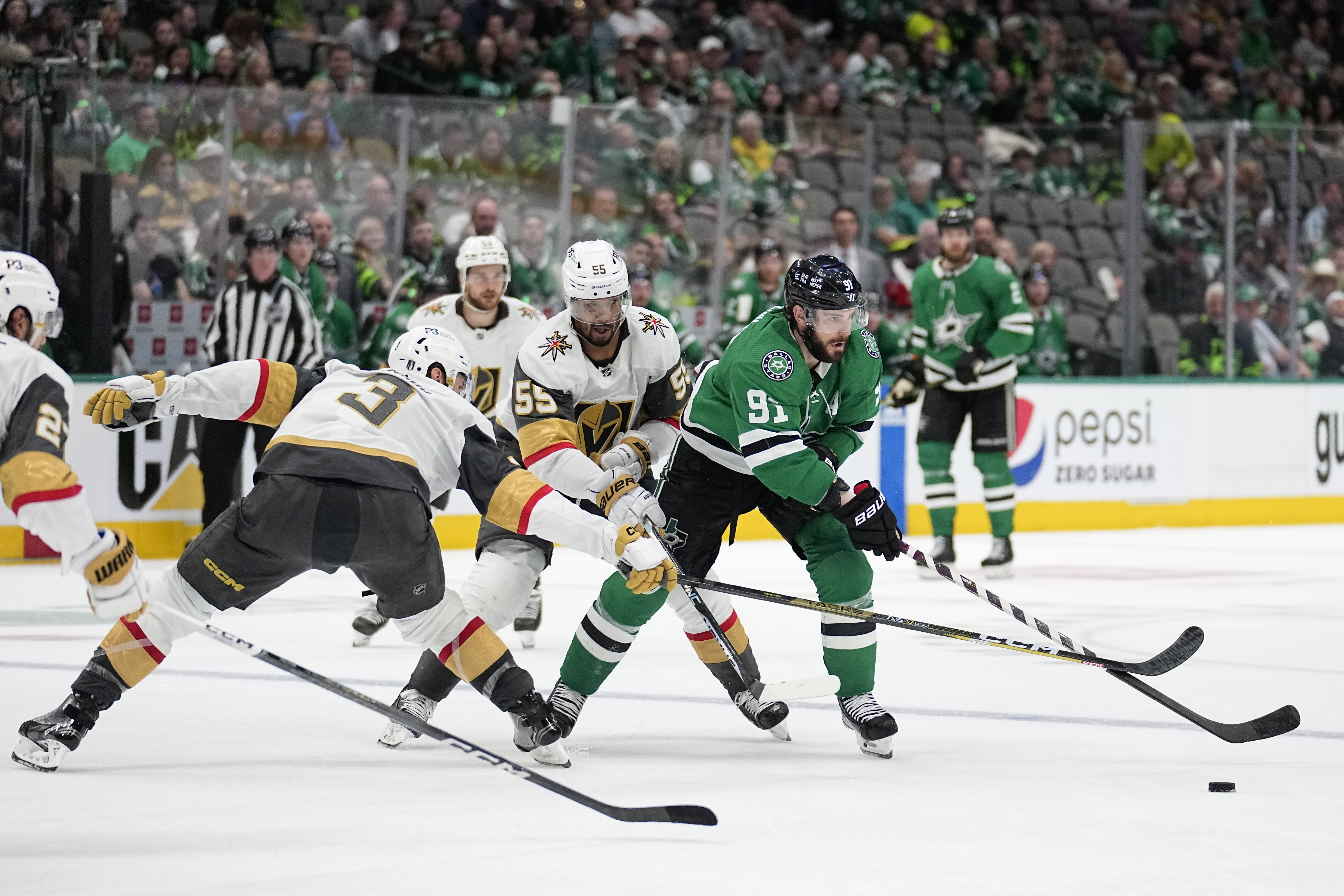 What channel is Vegas Golden Knights vs. Dallas Stars on tonight