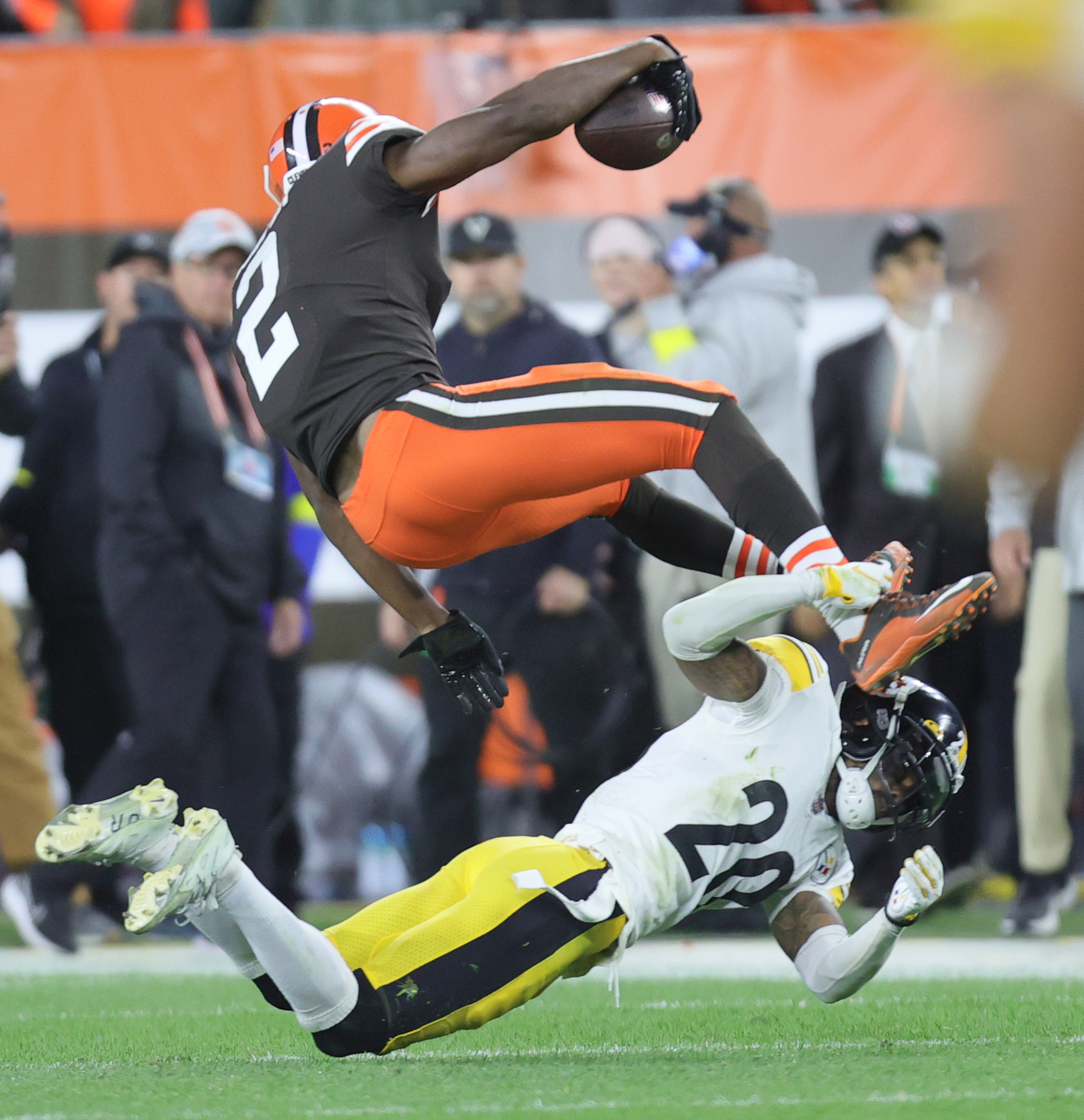 Browns wild card photos:  photographers' favorite pictures  from win over Steelers 