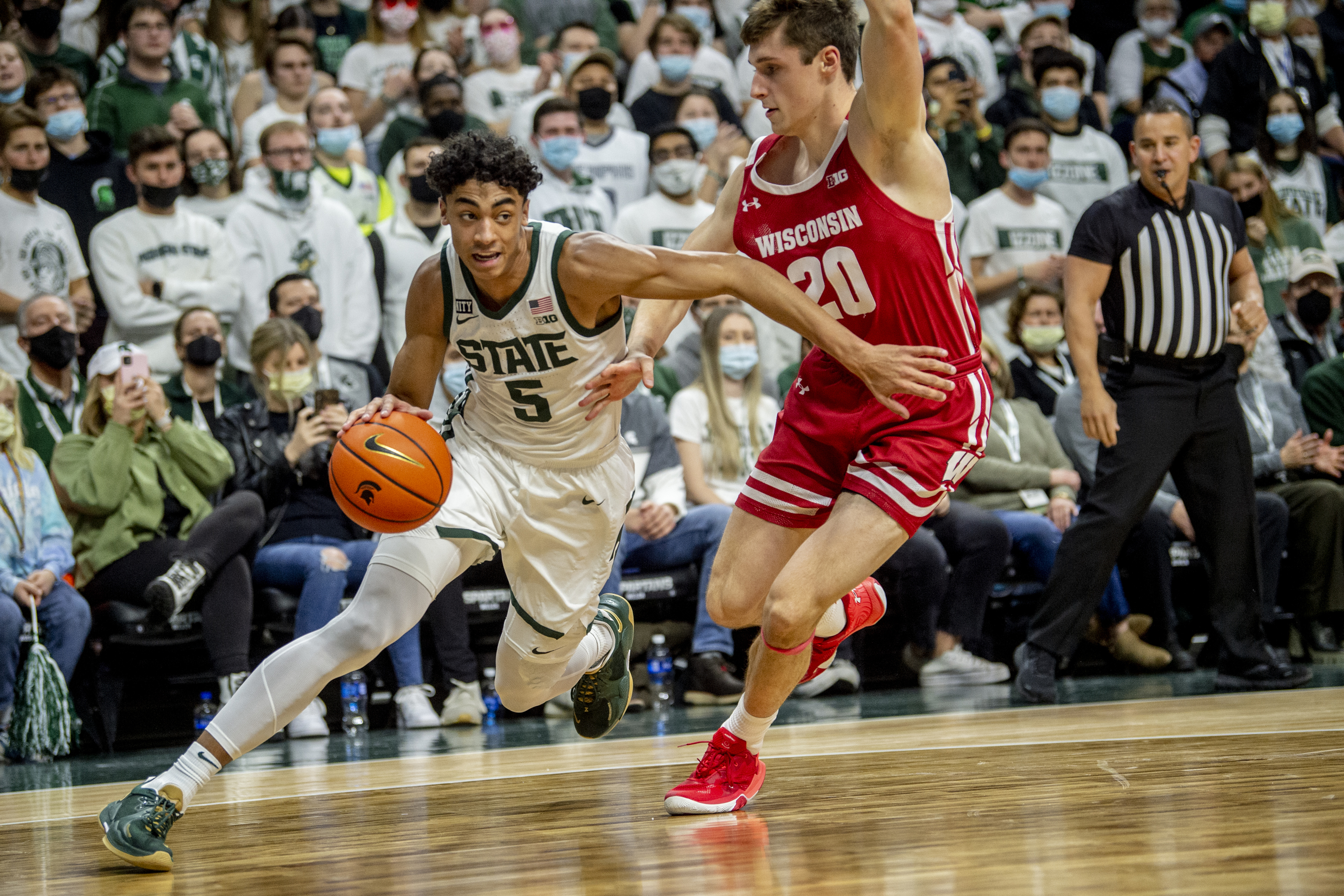 NBA draft: Michigan State's Max Christie goes to LA Lakers in Round 2