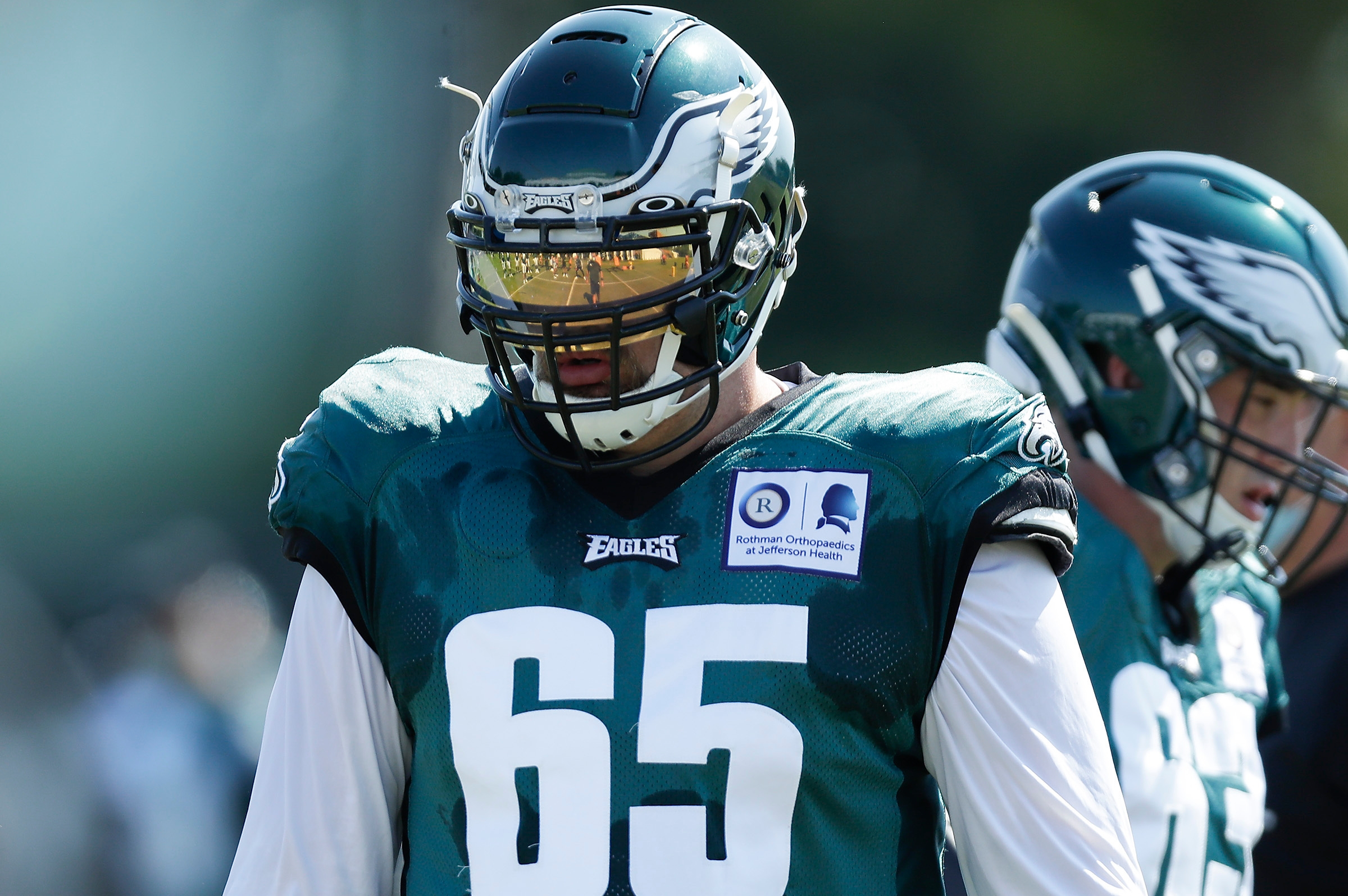 Eagles injury report: Derek Barnett, Landon Dickerson dealing with ankle  injuries