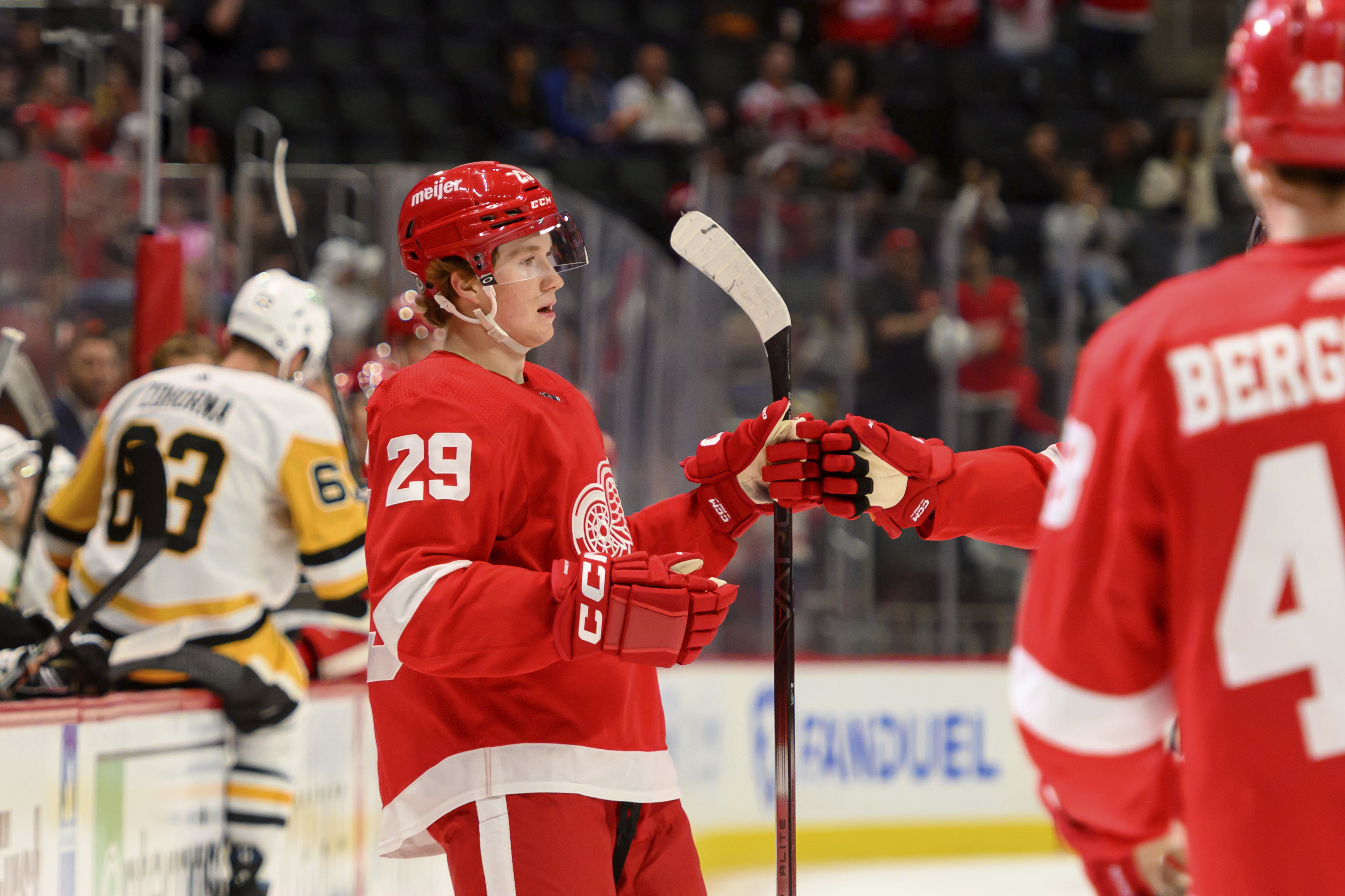 Red Wings impressed by Nate Danielsons poise in first NHL camp, preseason 