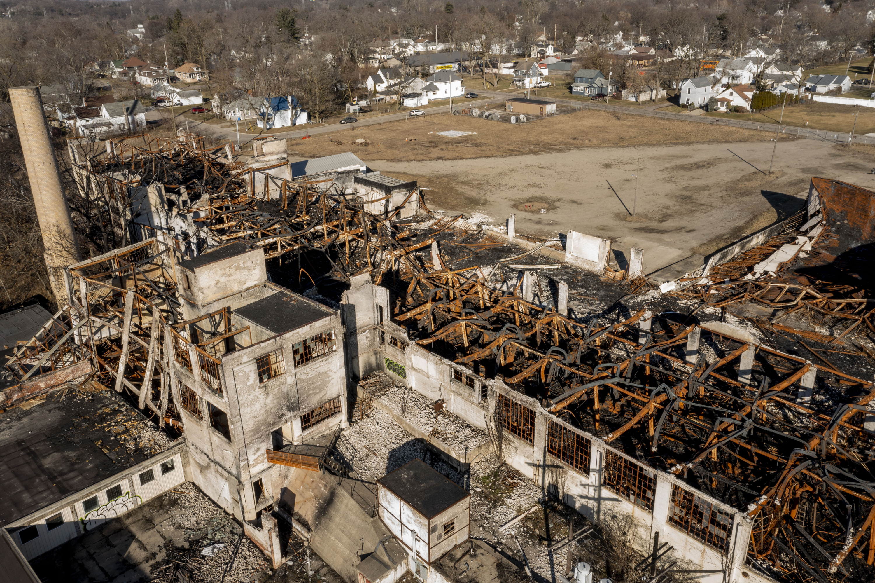 Ruins of Jackson factory fire six months later - mlive.com