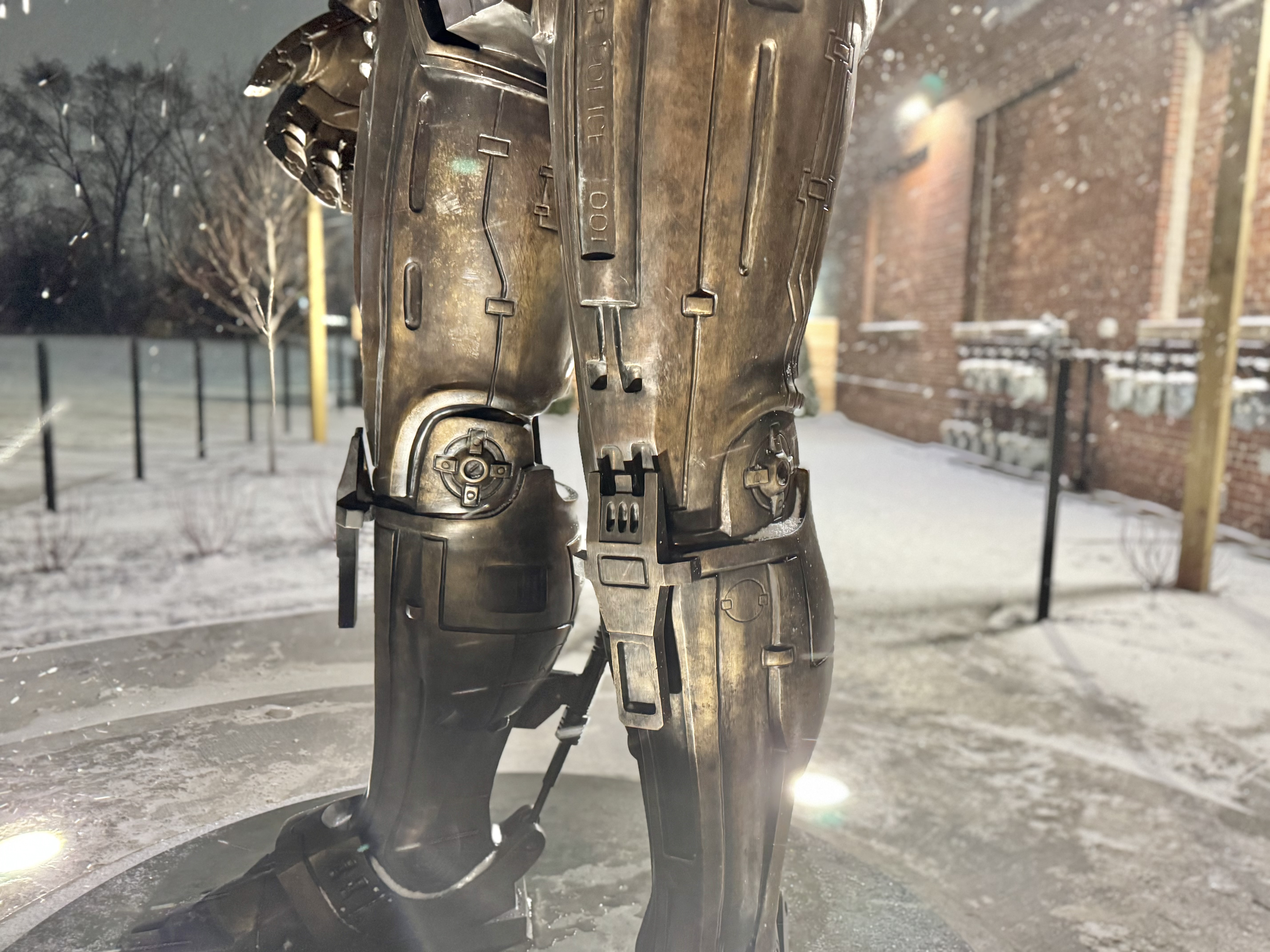 Detroit now has its RoboCop like Philadelphia has its Rocky Balboa