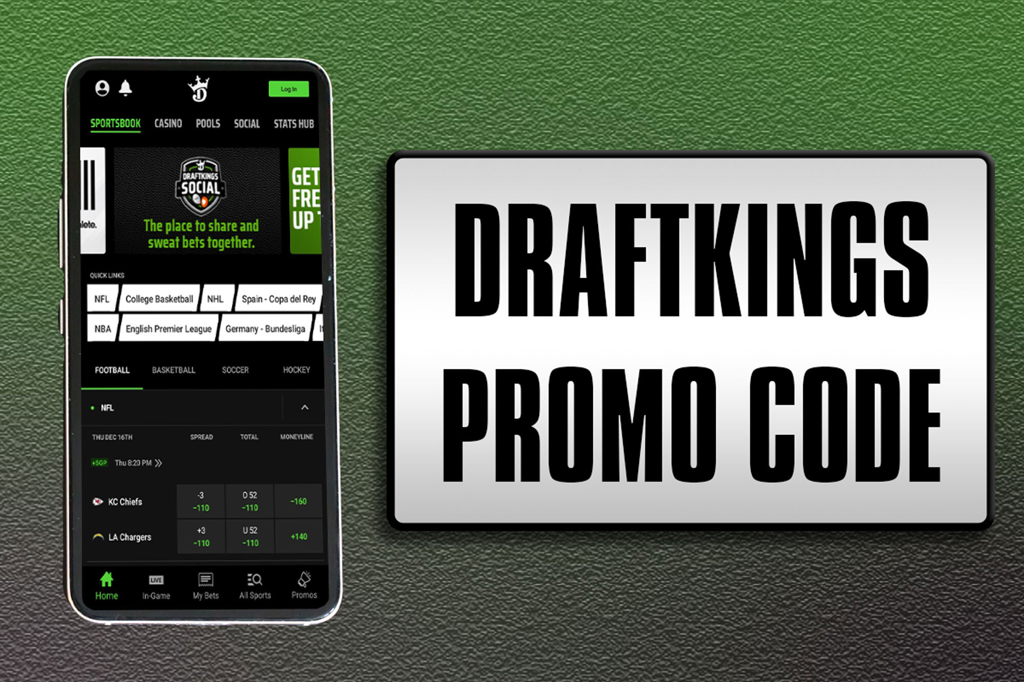 DraftKings Kansas Promo Code: Bet $5, Get $150 in Bonus Bets Instantly