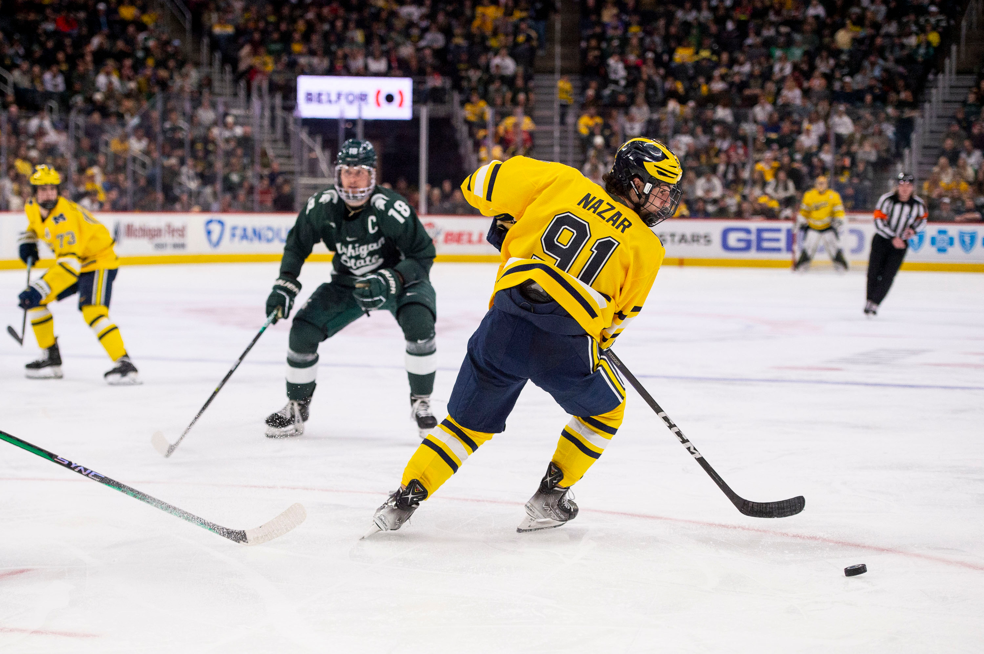 Duel in the D 2023 Michigan vs. Michigan State hockey