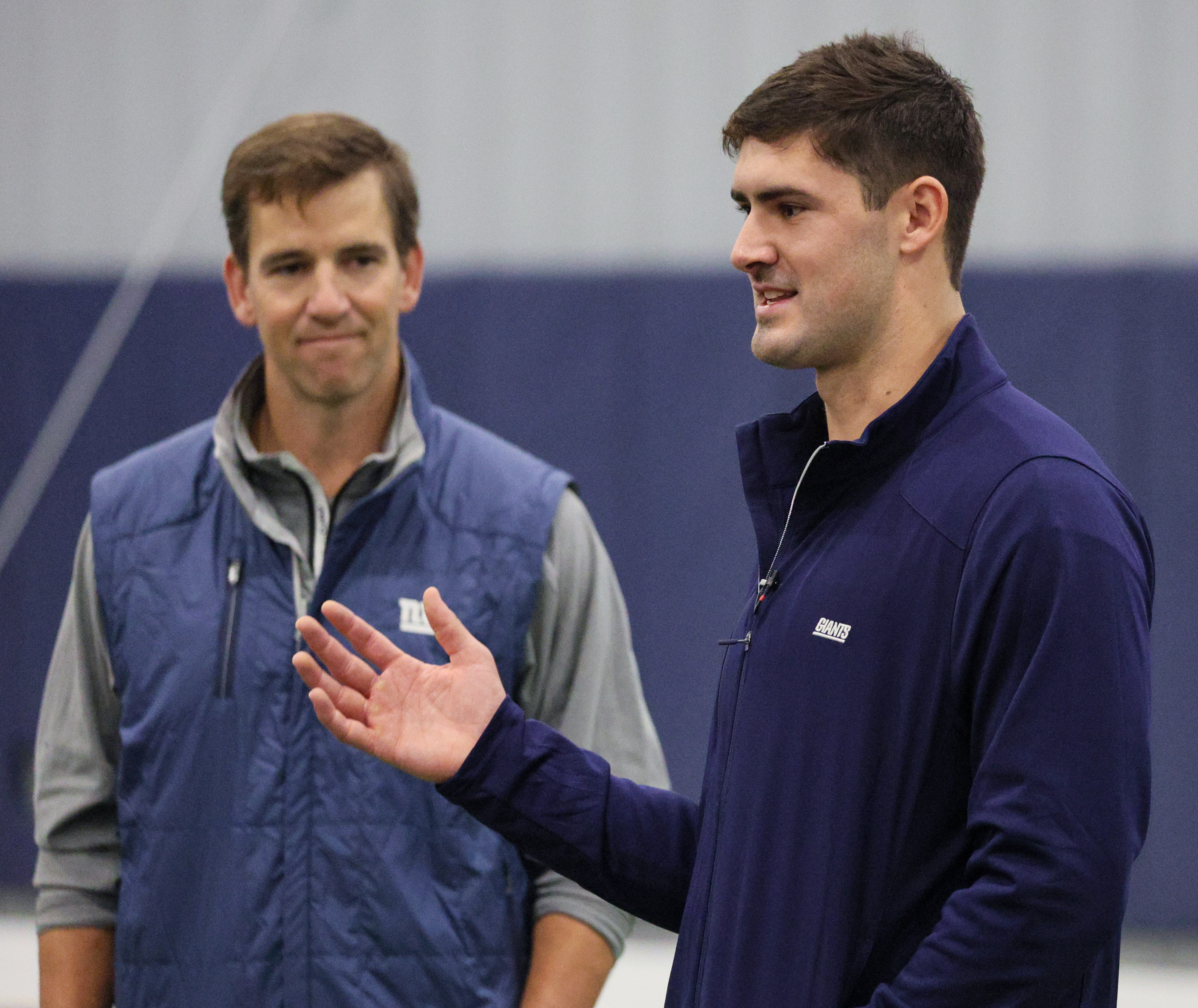 SNY on X: A young Daniel Jones sporting an Eli Manning jersey. Who  would've thought?  / X