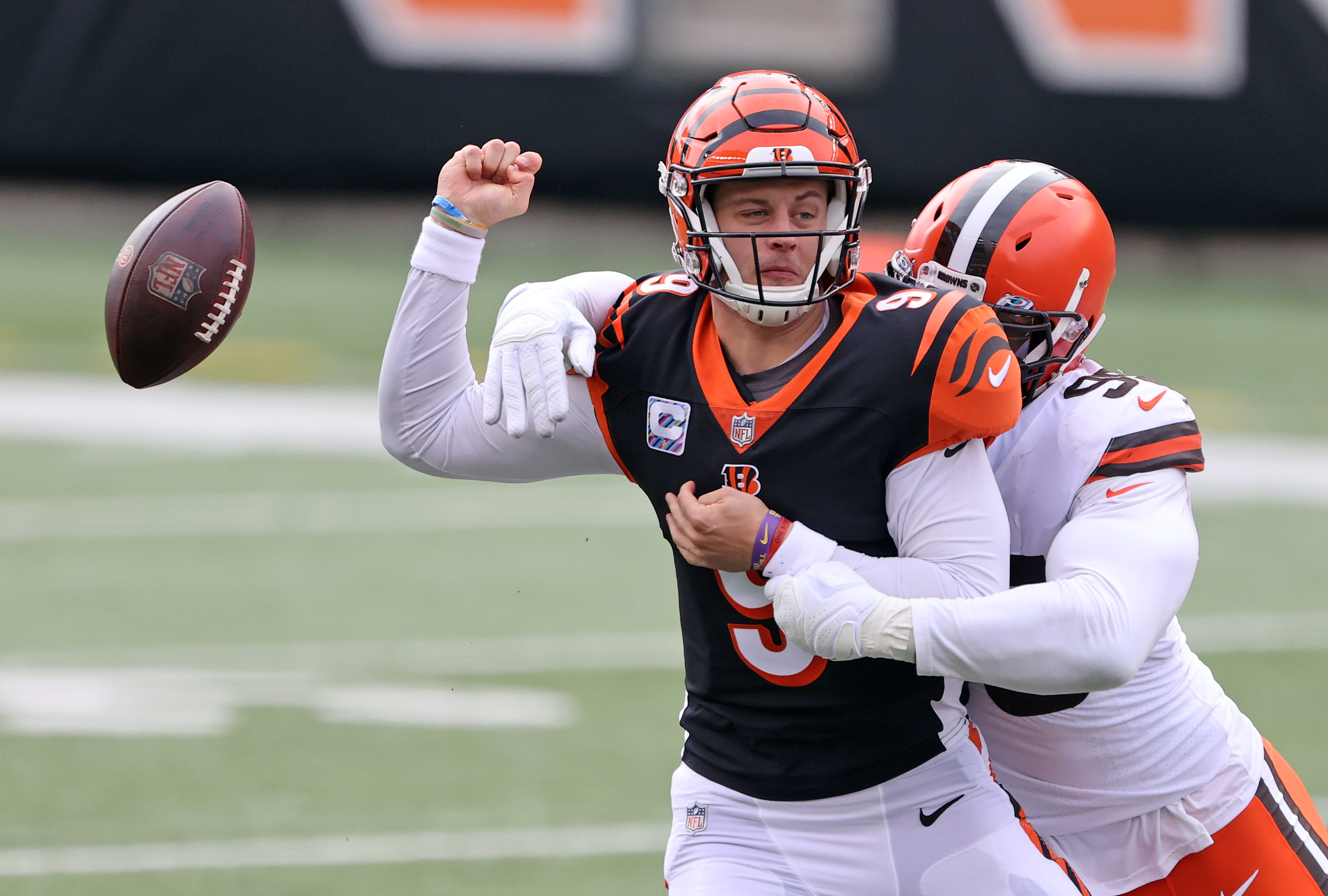 Joe Burrow first half vs. Falcons: Bengals QB dominates with 345 passing  yards halfway through Week 7 - DraftKings Network