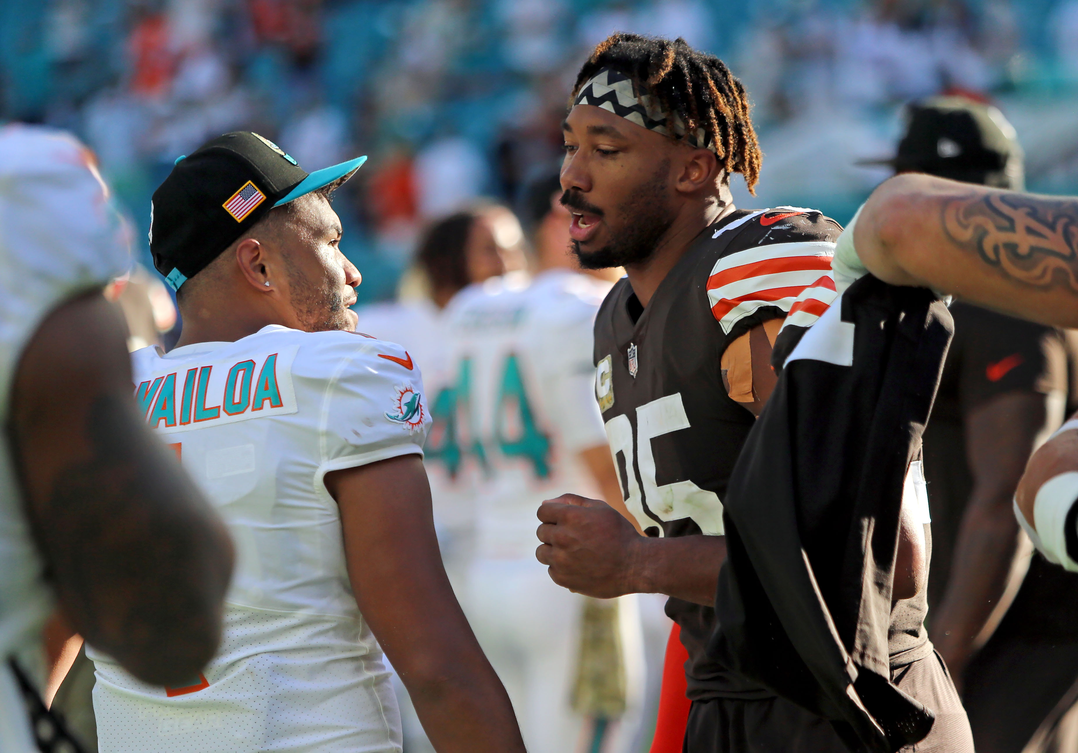 Cleveland Browns Myles Garrett vs. Miami Dolphins, November 13