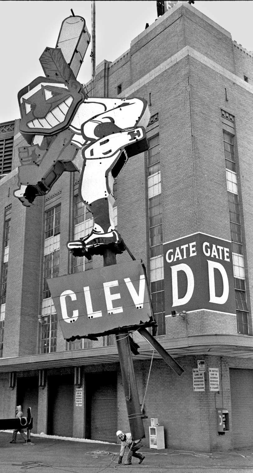 Cleveland Indians logo and Chief Wahoo through the years 