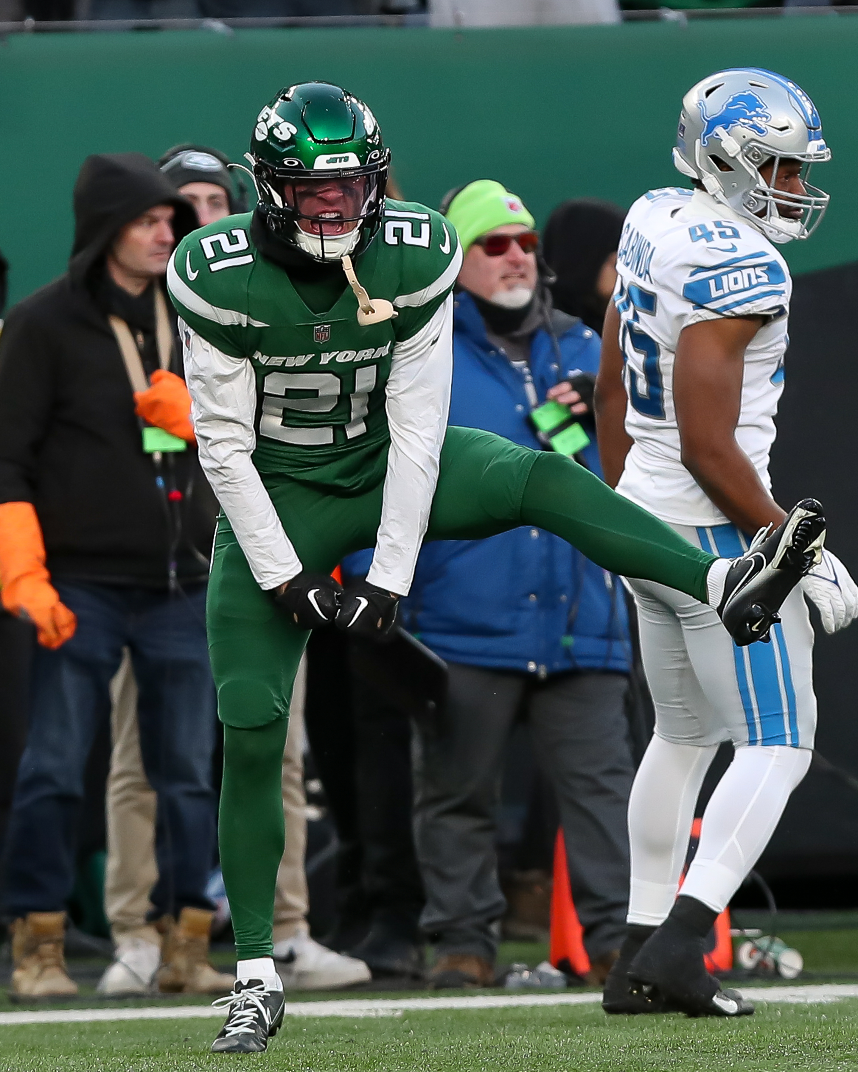 NY Jets photos vs. Detroit Lions at MetLife Stadium