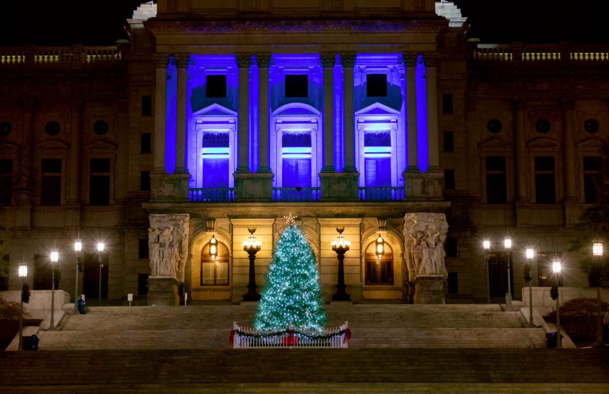 Lighting Of 2020 Pa. Capitol Christmas Tree - Pennlive.com