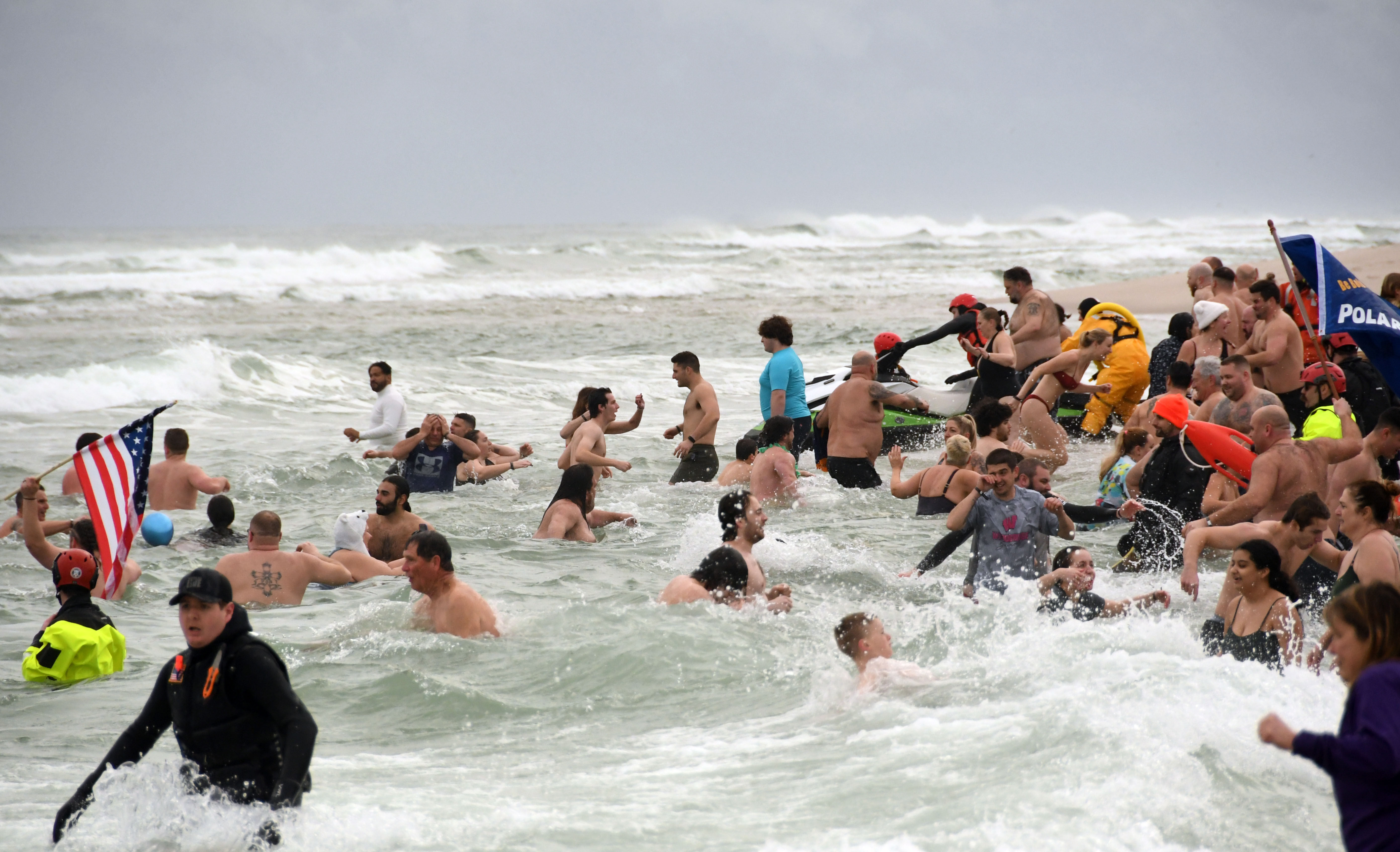 31st Polar Bear Plunge at Seaside Heights