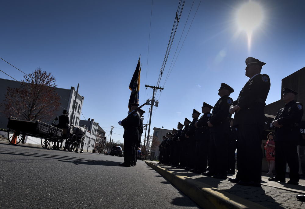 Funeral for Phillipsburg police officer Dominic 'Dom' Belcastro