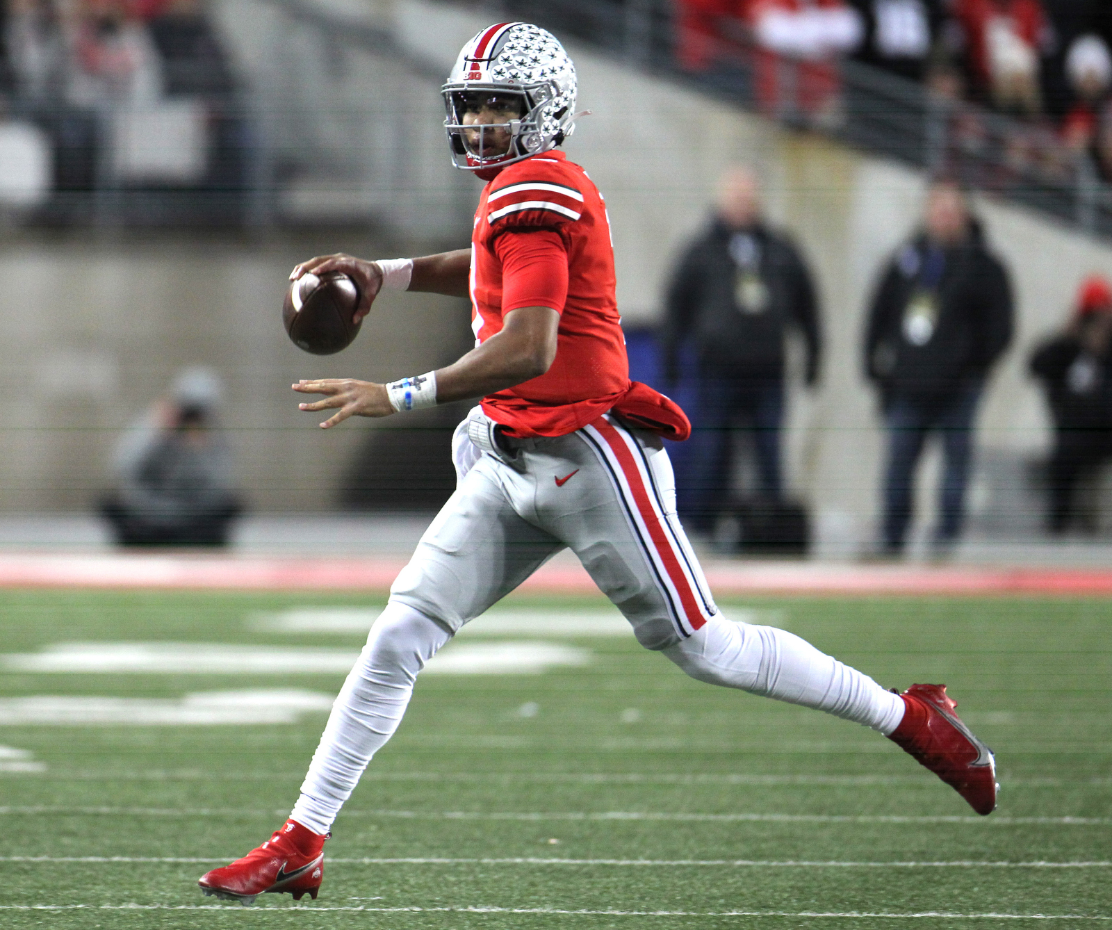 Ohio State makes Heisman case for freshman quarterback C.J. Stroud