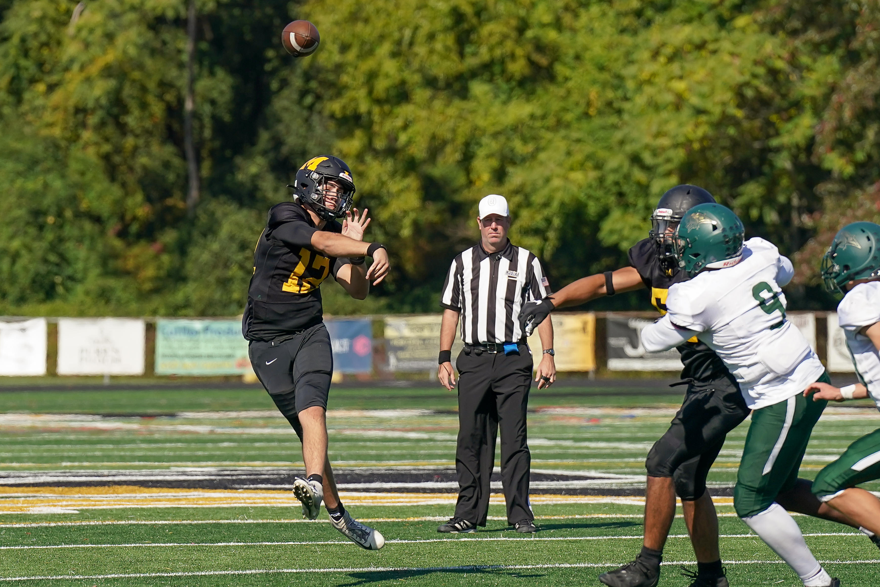 Football: Pinelands Regional vs Monmouth Regional on October 15