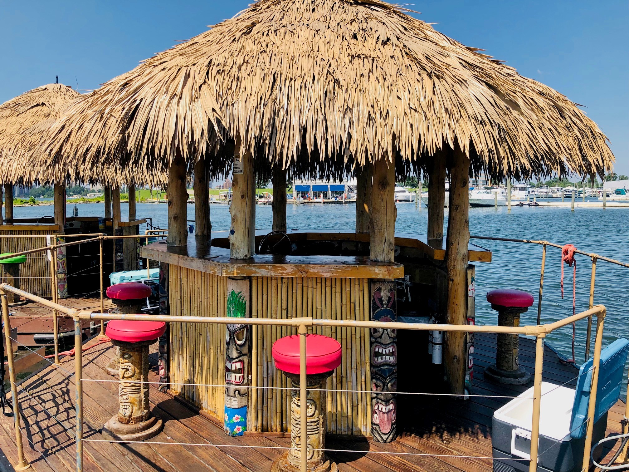 How you can party in actual floating Tiki bars in Michigan waters -  mlive.com, image size:2016x1512