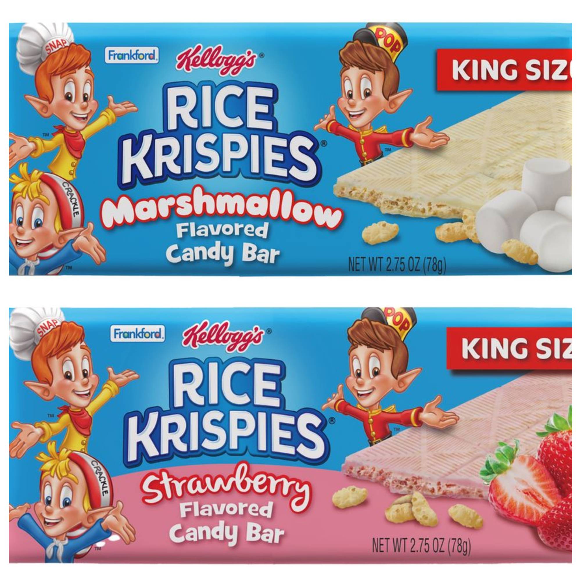 Kellogg's Rice Krispies Marshmallow Flavored Candy Bar – Frankford Candy