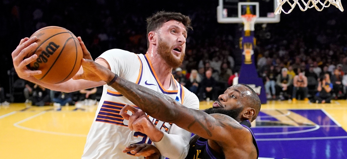 Watch: Jusuf Nurkic breaks Phoenix Suns' single-game franchise record with  31 rebounds 