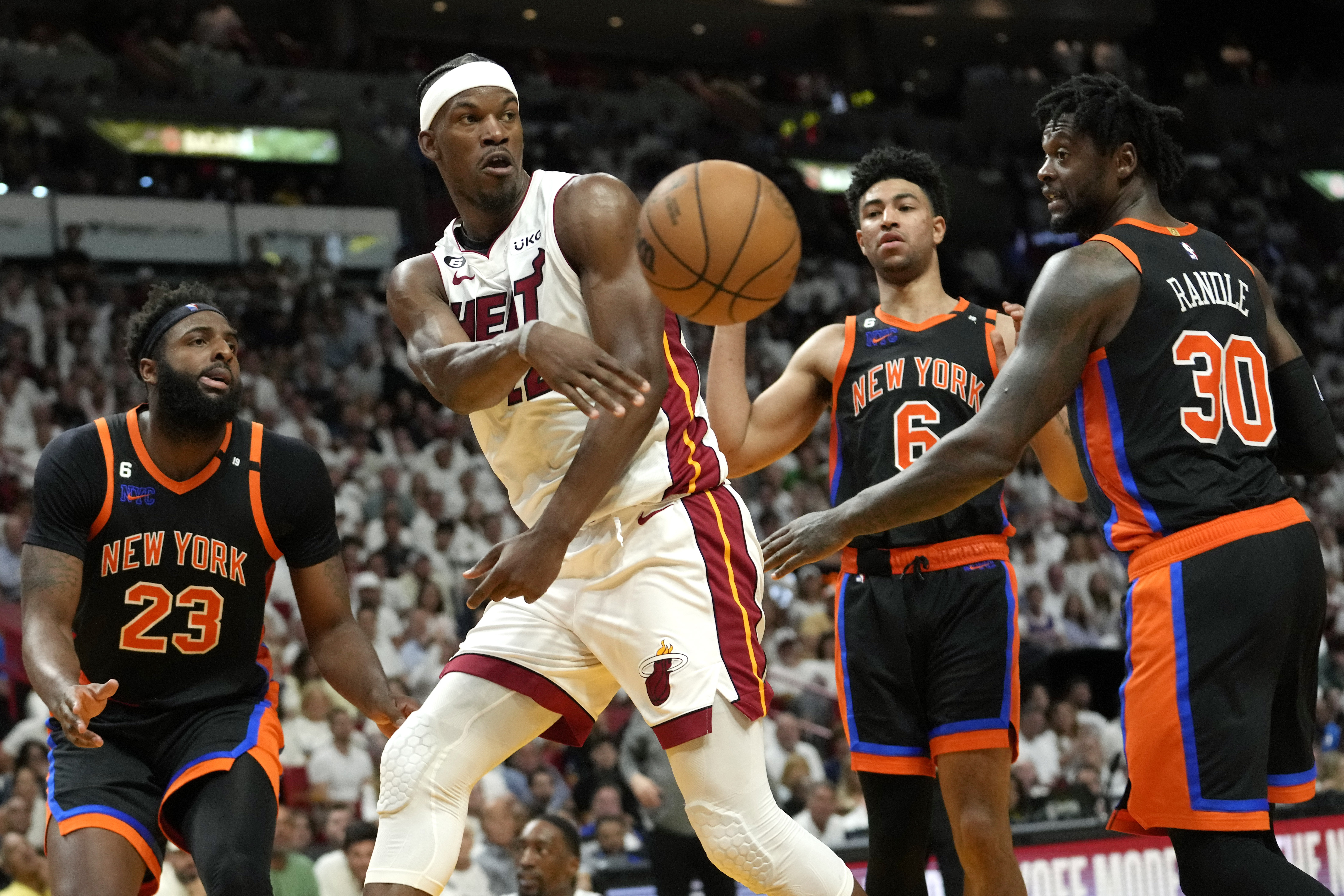 Heat best Knicks, enter NBA Eastern Conference finals