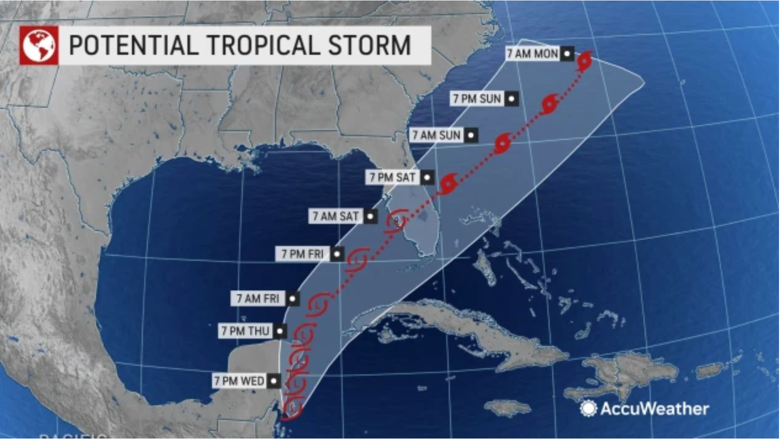 Atlantic hurricane season starts today, and a potential tropical storm