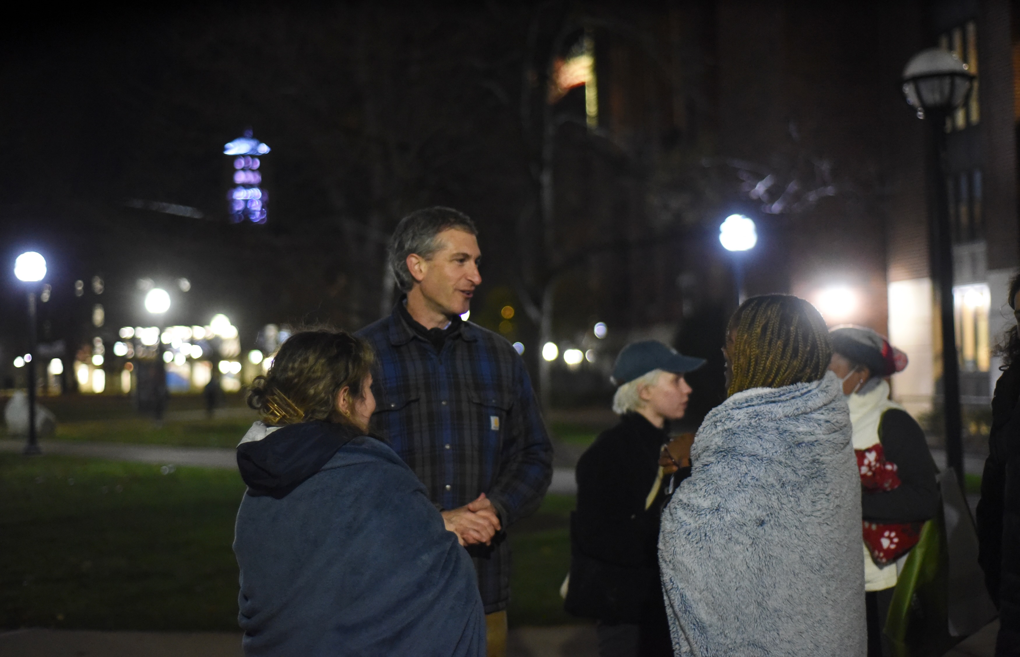 Ann Arbor Mayor Chris Taylor talks affordable housing, gun violence at  student-organized event