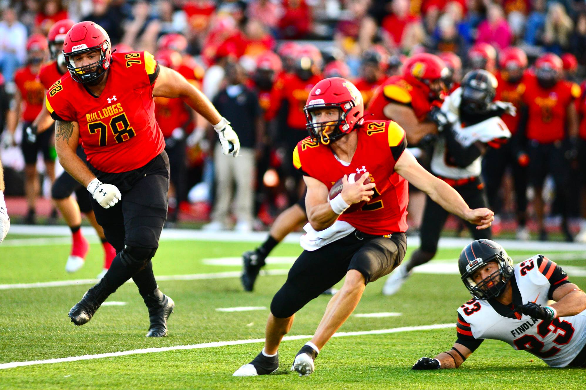 Former Ferris State QB Jared Bernhardt, a one-time lacrosse star, makes  Falcons' roster 