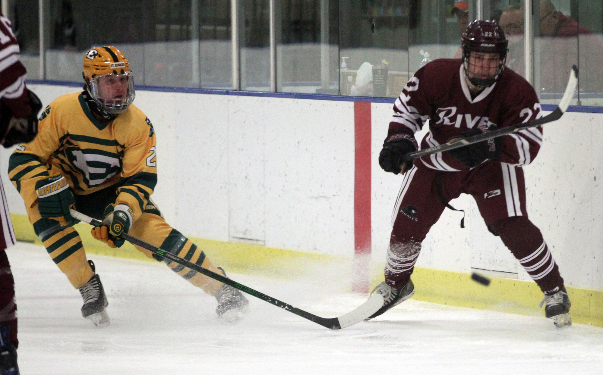 Rocky River vs St. Edward hockey playoffs