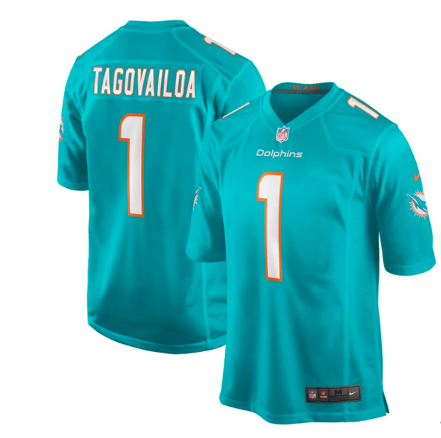 Here's how to buy Tua Tagovailoa's Miami Dolphins jersey 